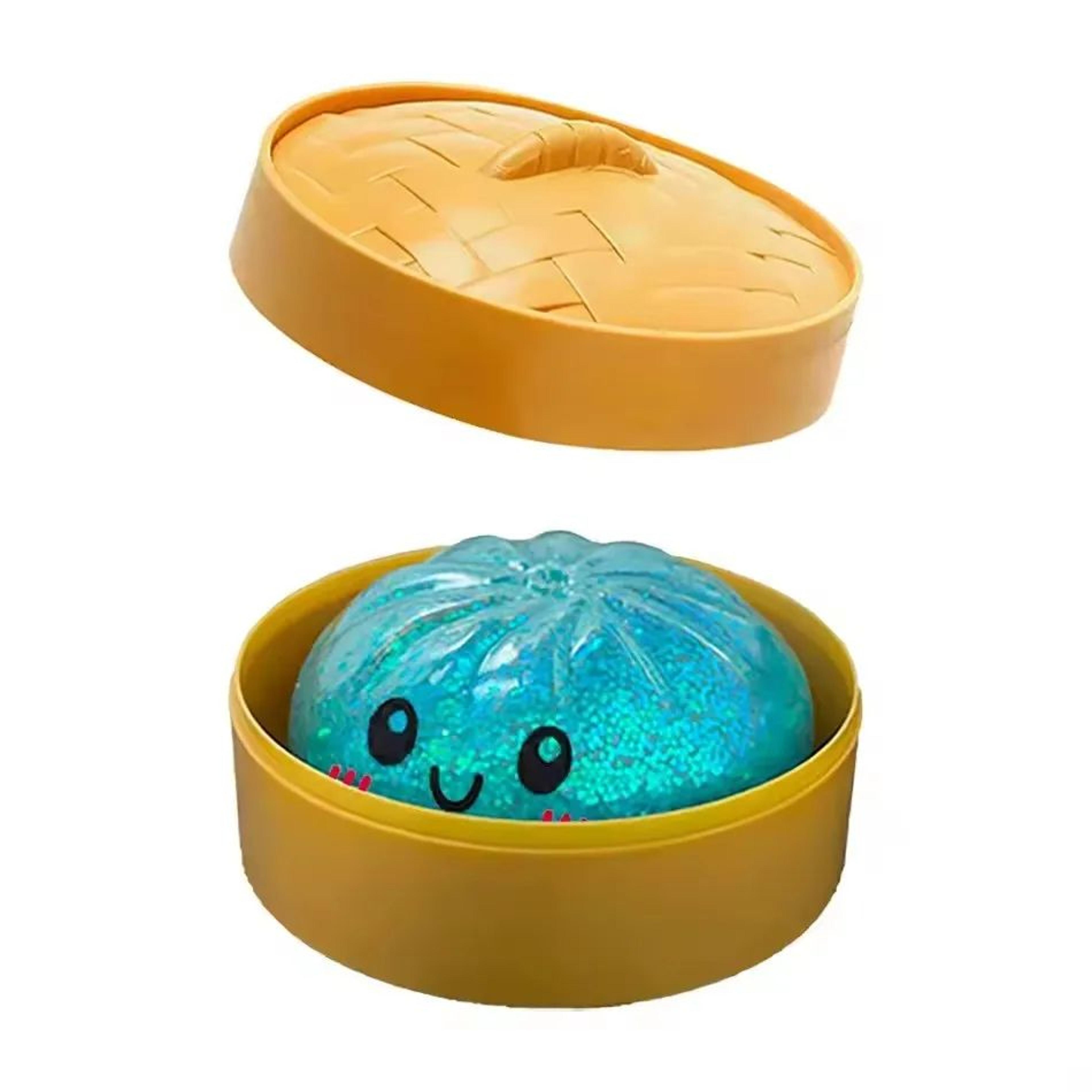 Dumpling Squishy Stress Ball With Bamboo Steamer Sensory Toy 10