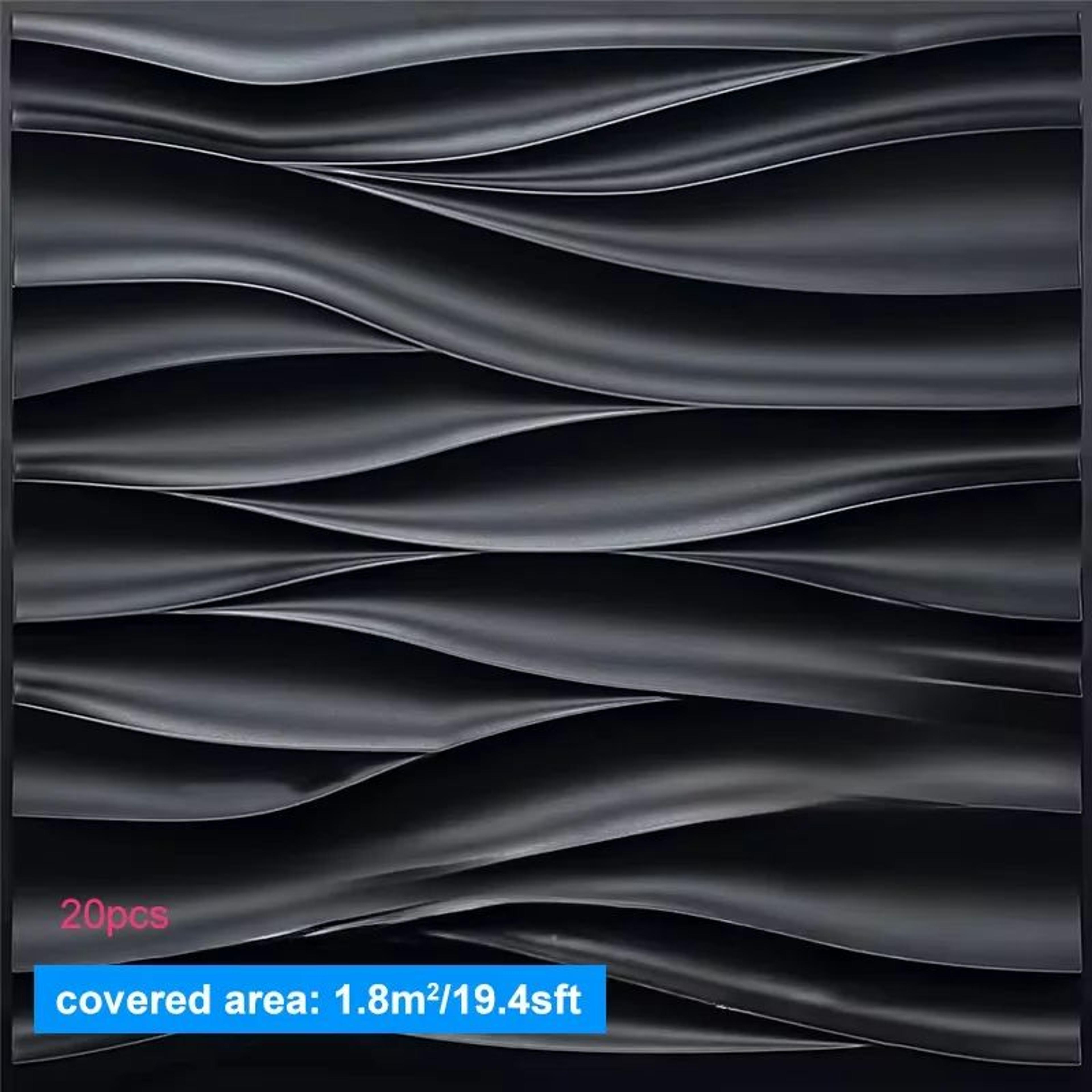 Modern 3D Wall Panels 20Piece Textured Wall Decor 19