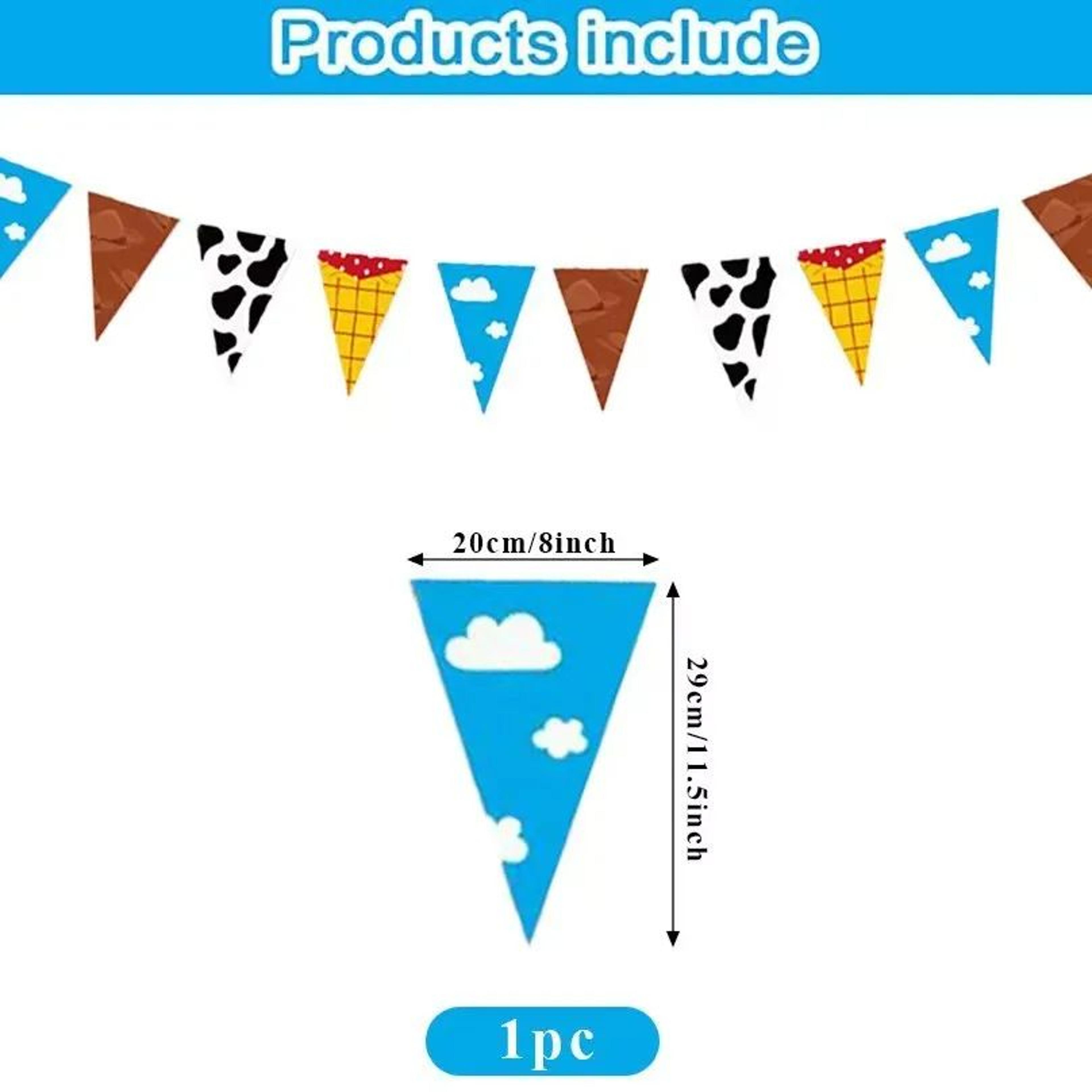 Skybound Cow Print Party Banner For Birthday And Baby Shower Decorations 4
