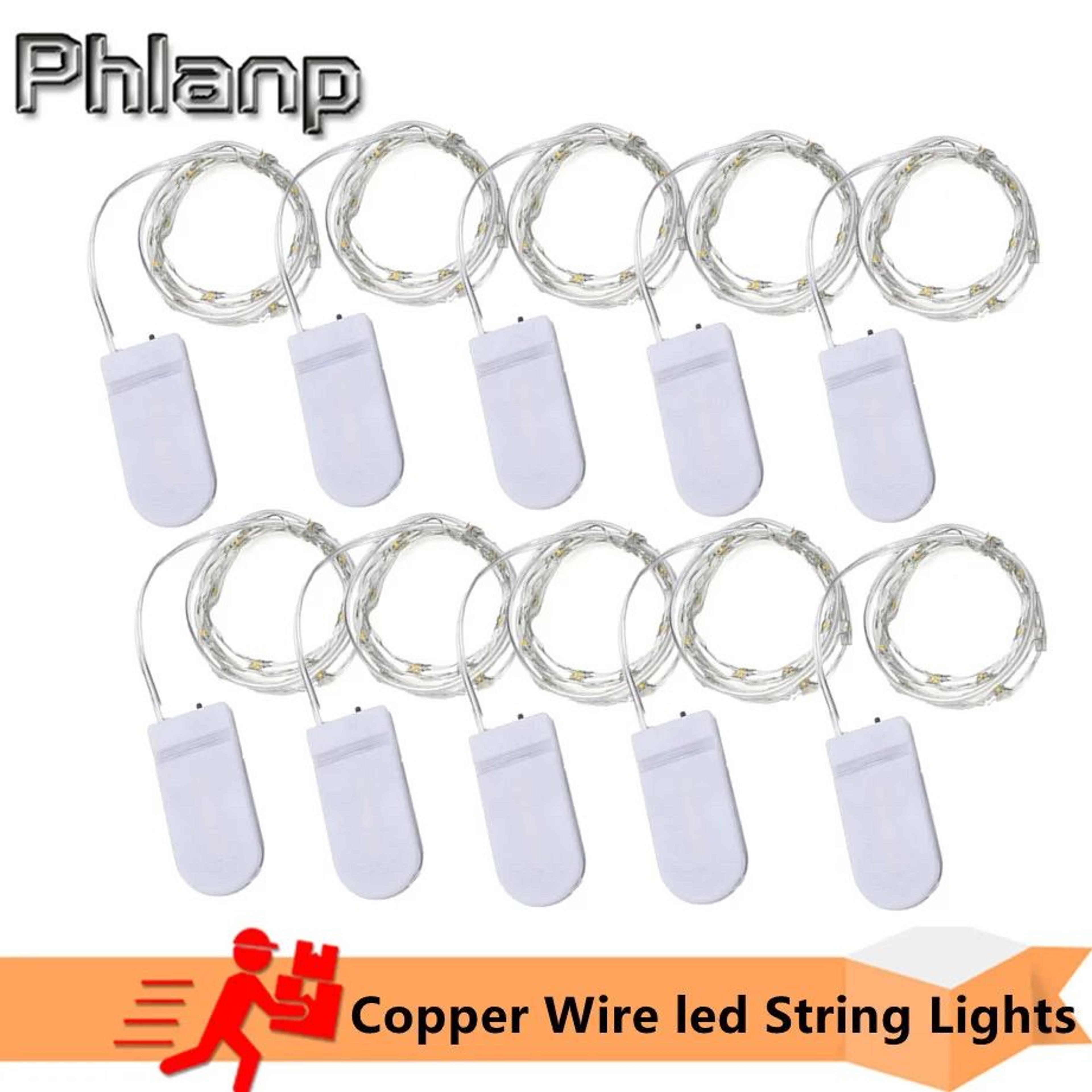 luminousglow copper wire fairy lights for weddings, christmas and home decor