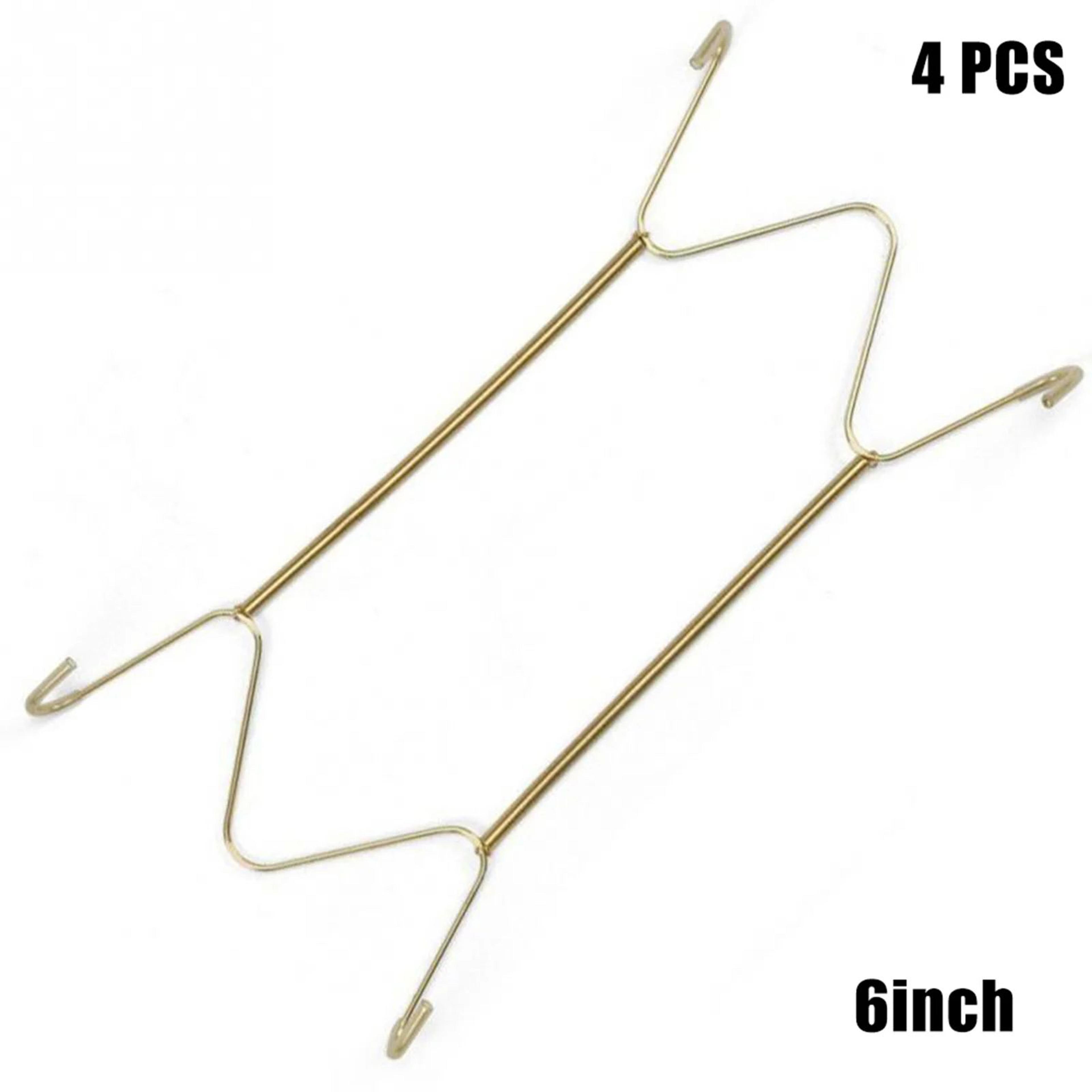 GalleryGrip Invisible Plate Hangers 4Piece Decorative Plate Wall Display Set 6
