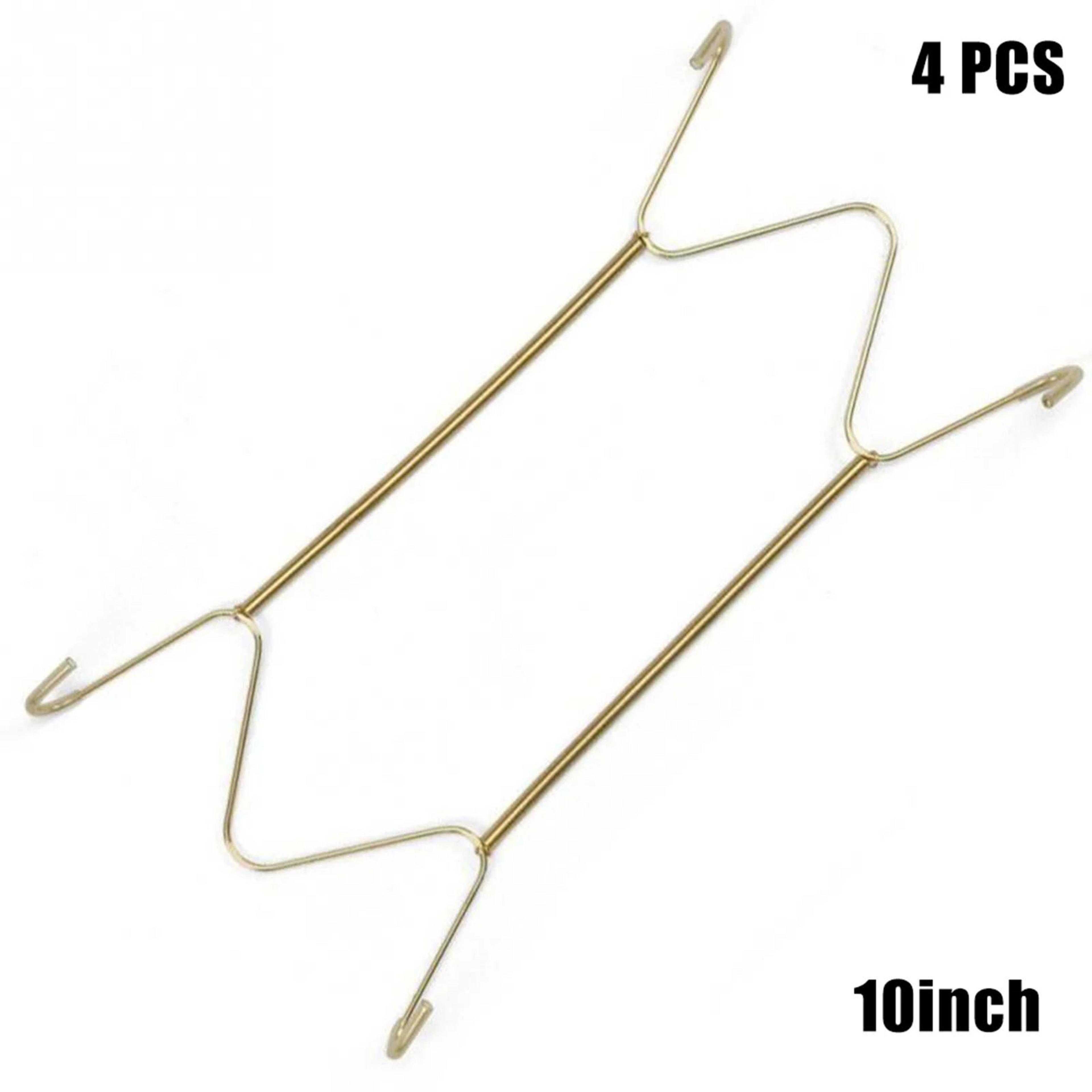 GalleryGrip Invisible Plate Hangers 4Piece Decorative Plate Wall Display Set 8
