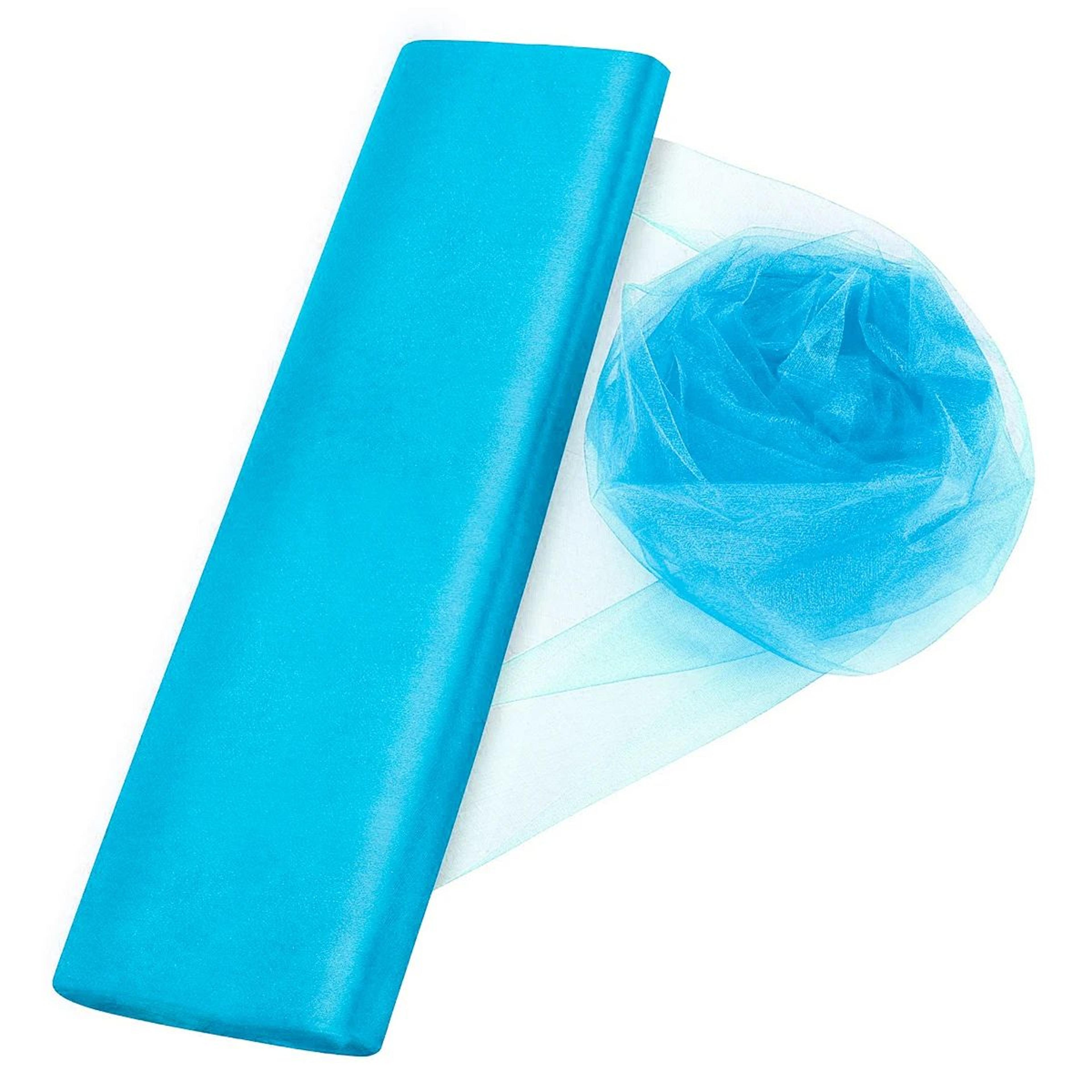 LumiDrape Sheer Organza Fabric Roll For Wedding Backdrops And Chair Sashes 7
