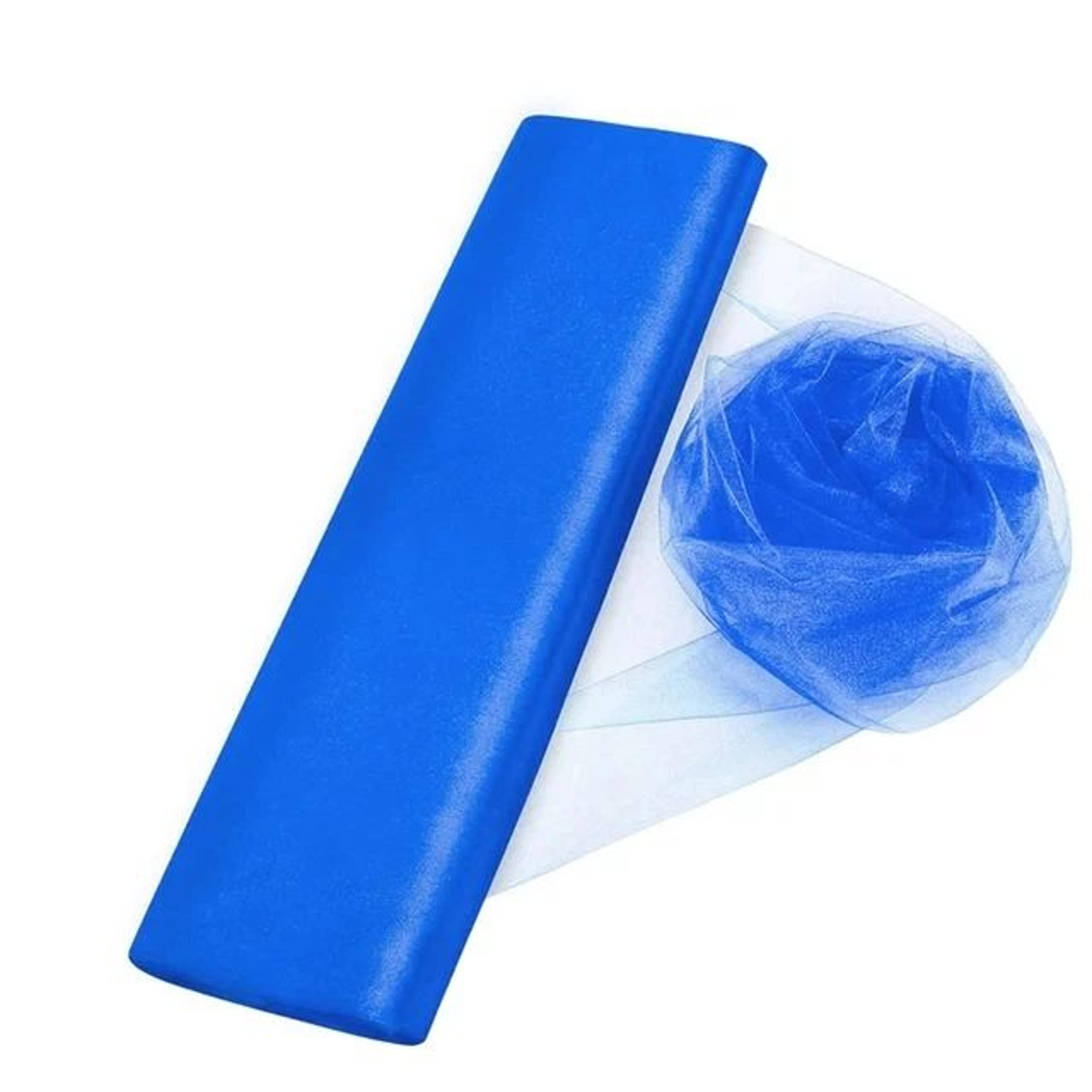 LumiDrape Sheer Organza Fabric Roll For Wedding Backdrops And Chair Sashes 12
