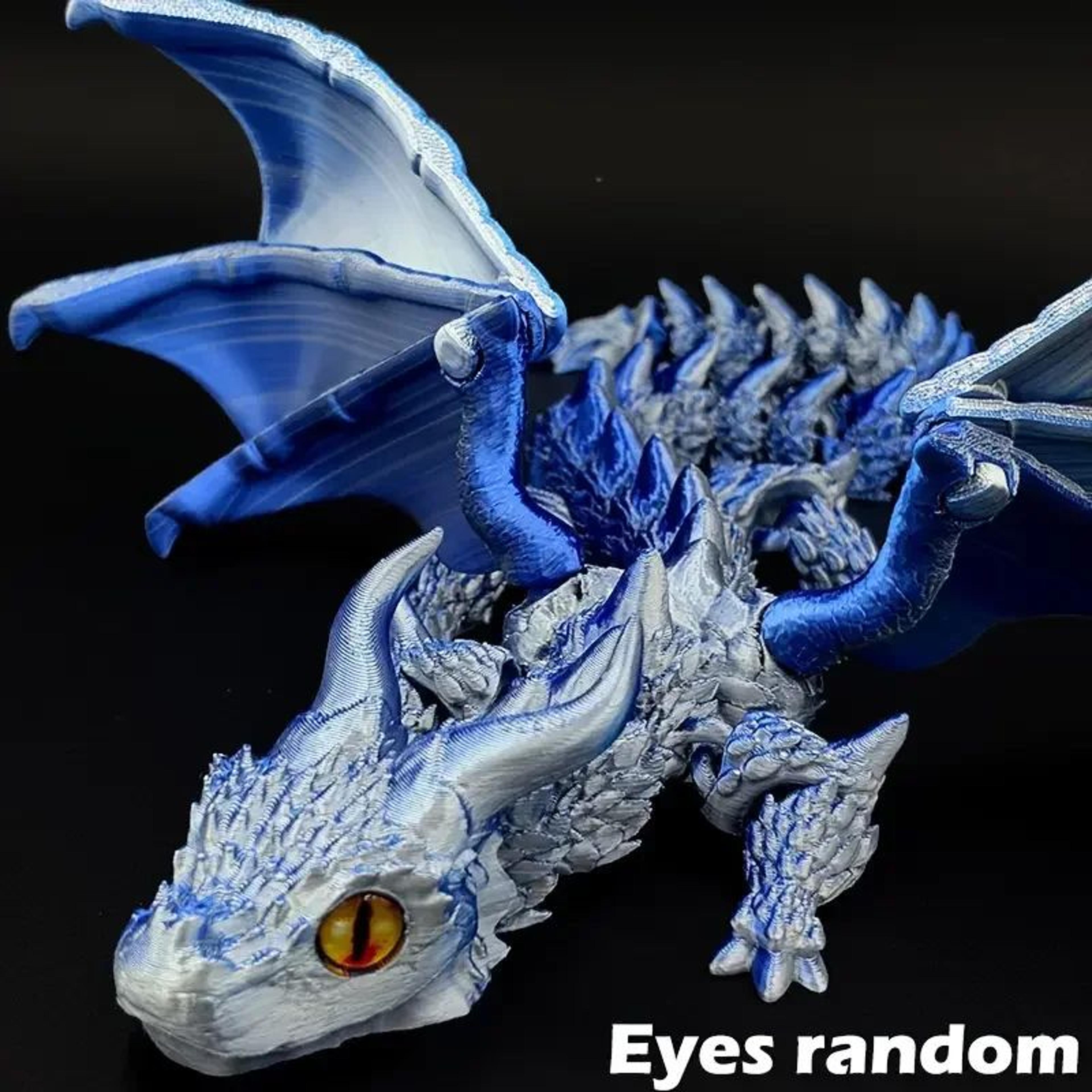 MysticWing 3D Printed Dragon Figurine Articulated Fantasy Decor 4