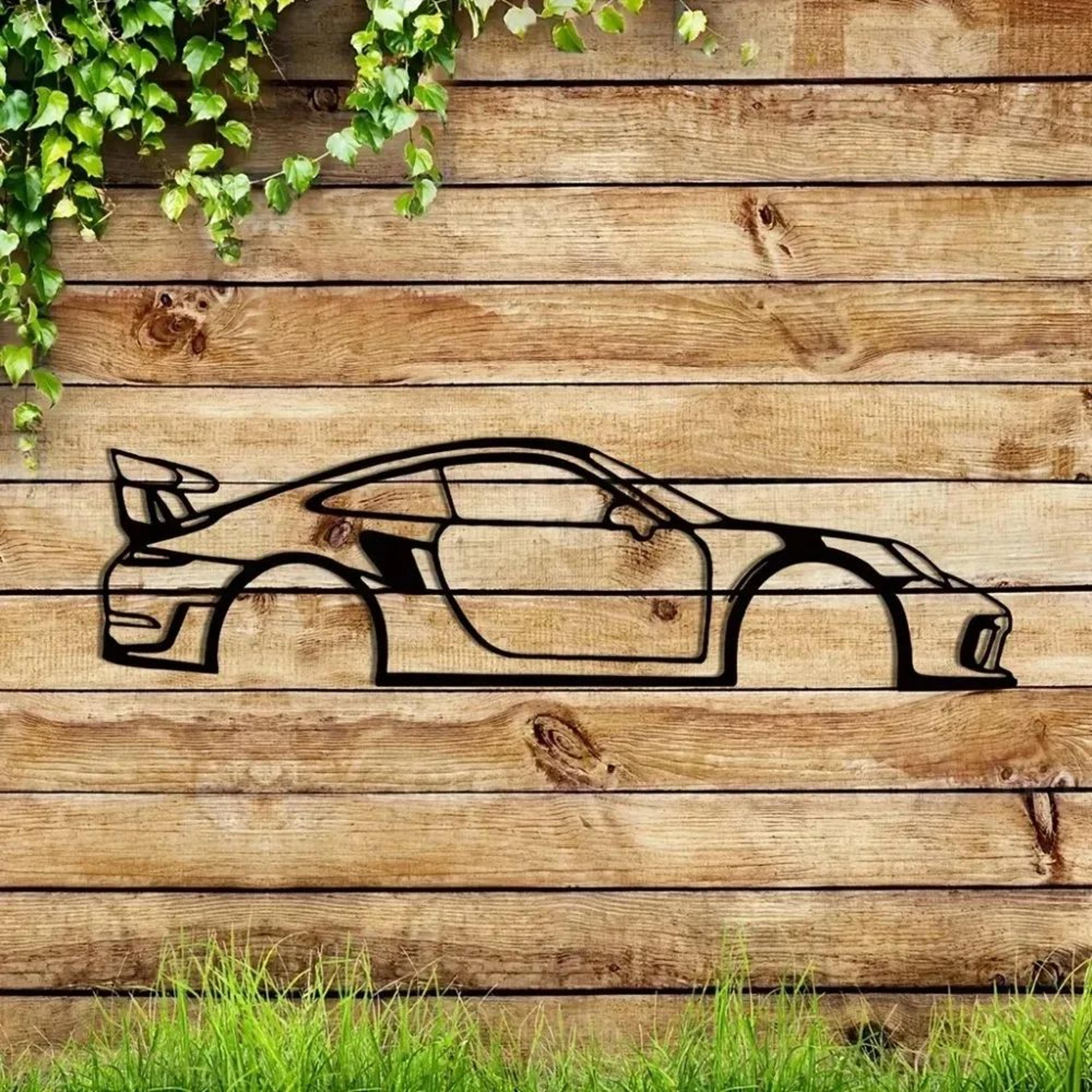Speedline Metal Race Car Wall Art For Kids Room 5
