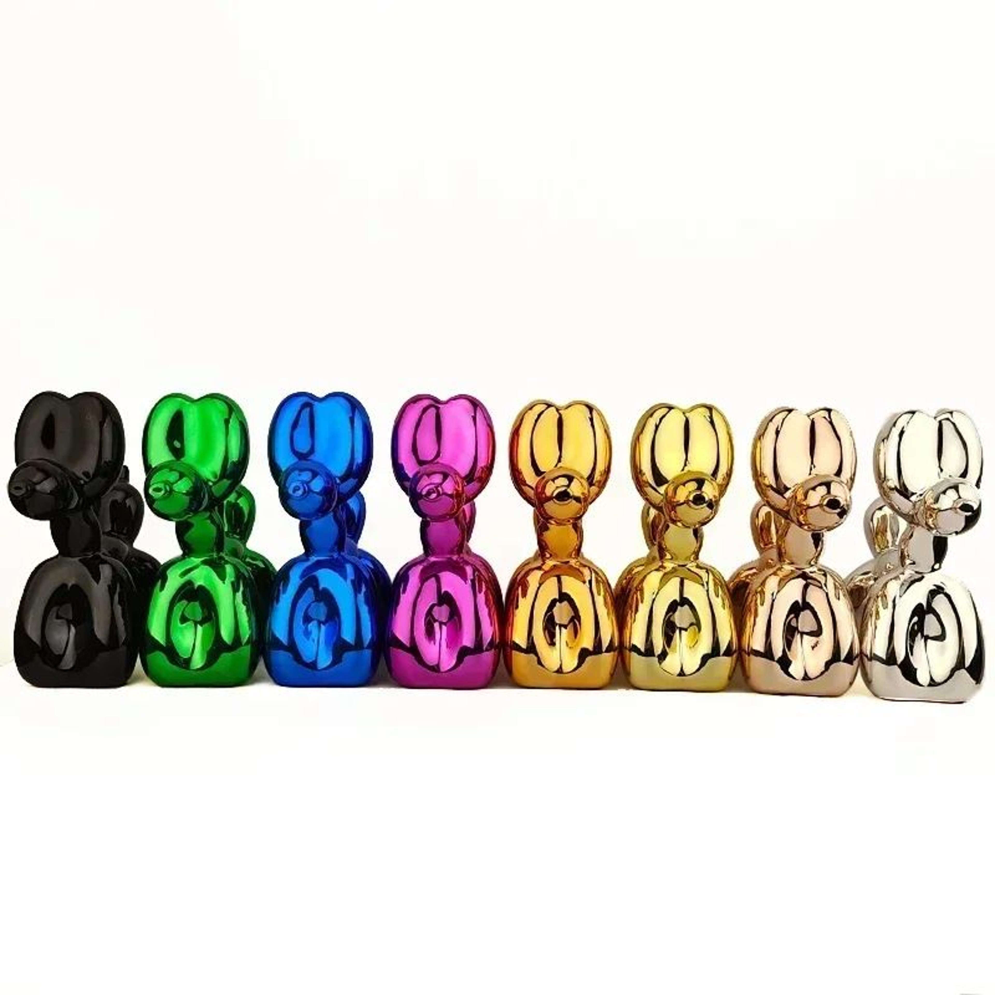 Nordic Resin Balloon Dog Sculpture Modern Home And Office Decor 5