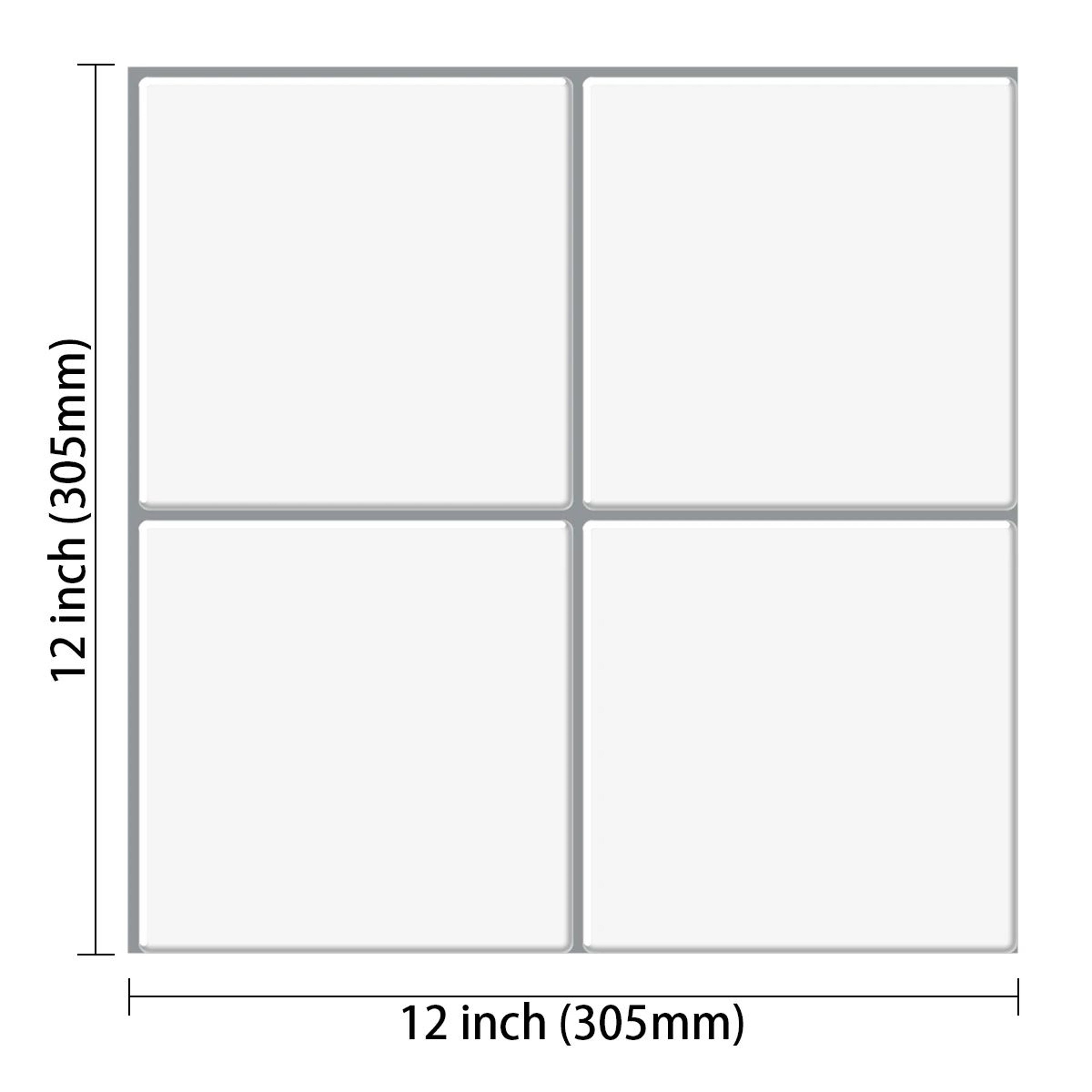 Classic 3D Peel And Stick Backsplash Subway Tile Wall Stickers 7
