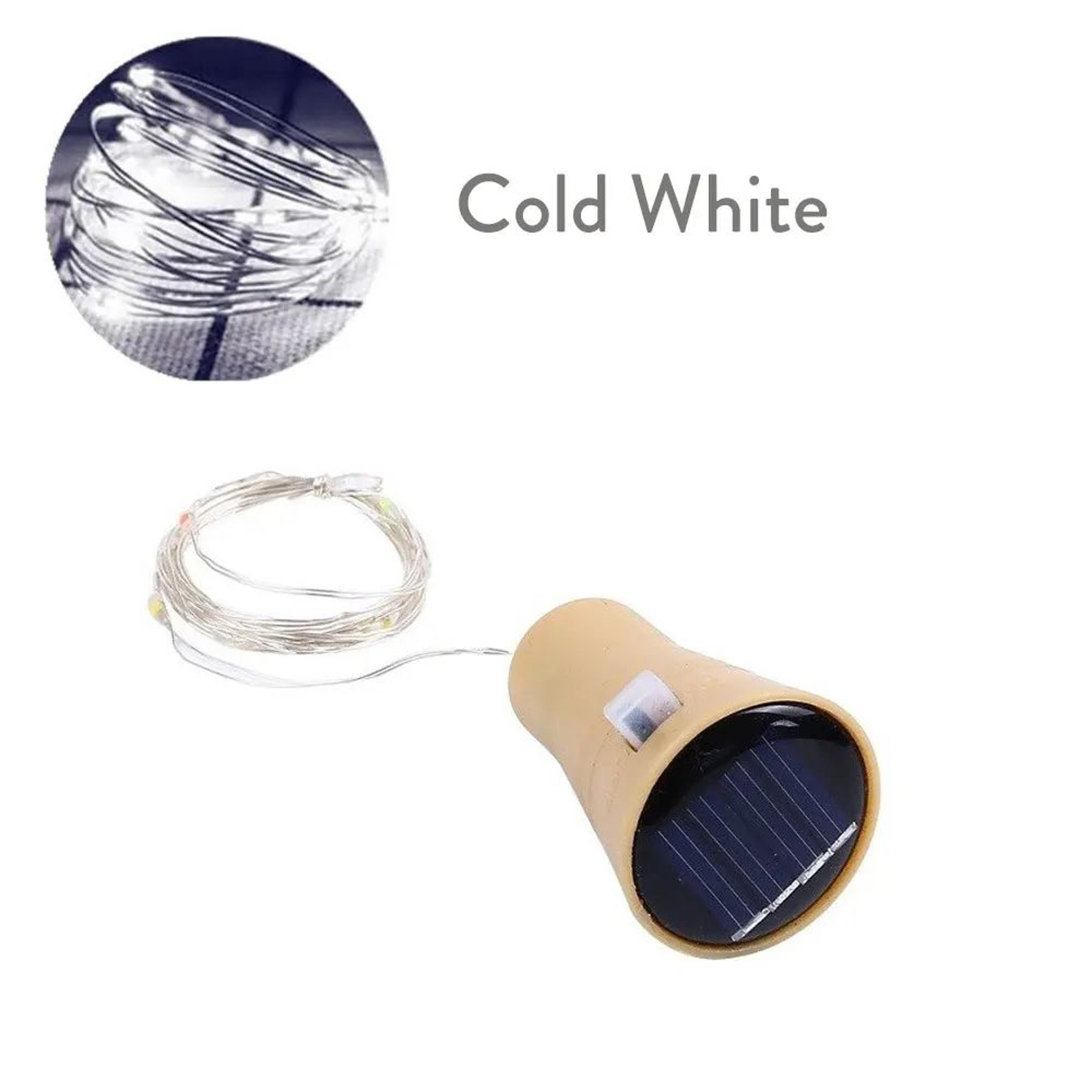 LumiCork Solar Wine Bottle Fairy Lights 7