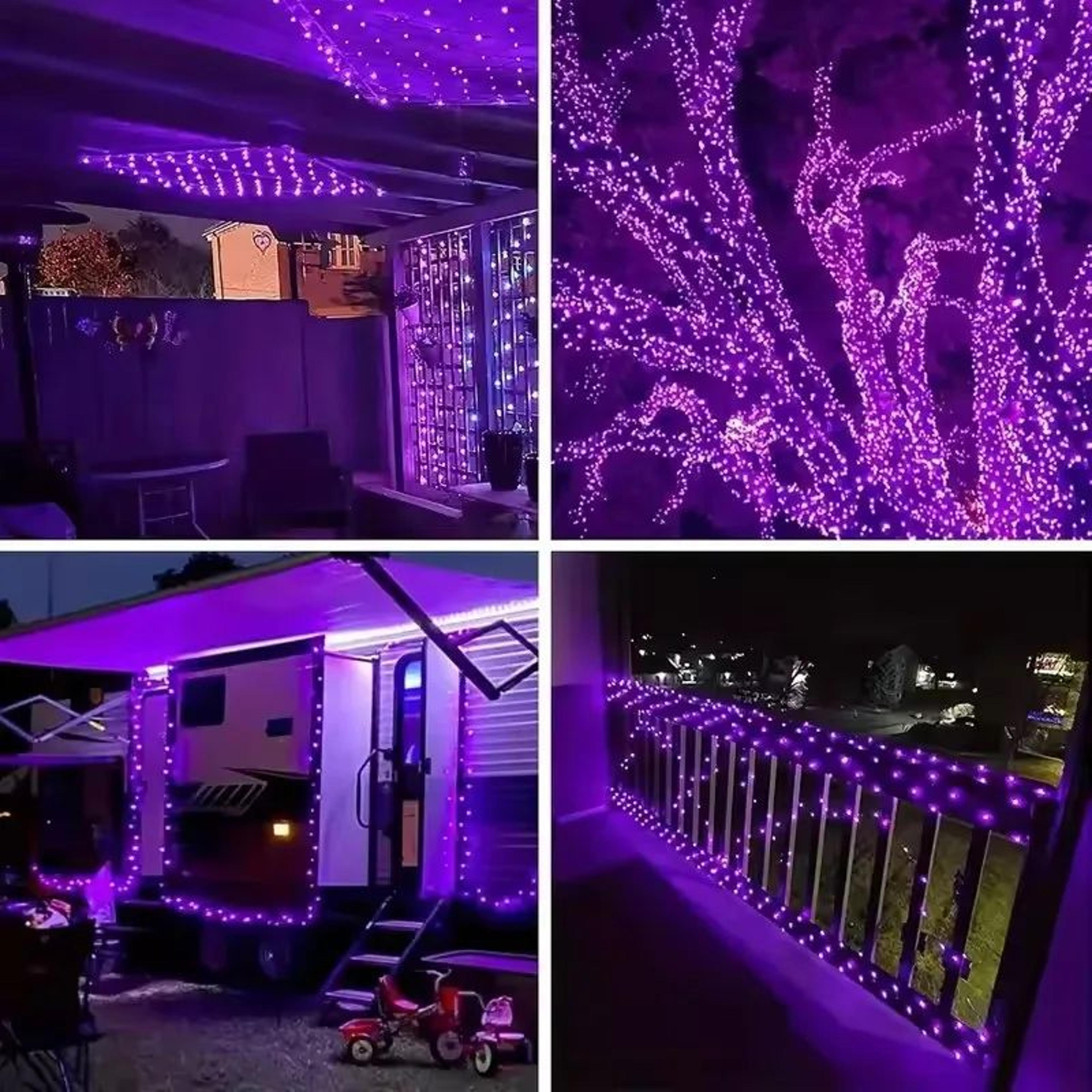 SolarGlow Outdoor Solar String Lights With Waterproof Copper Wire And 8 Lighting Modes 1