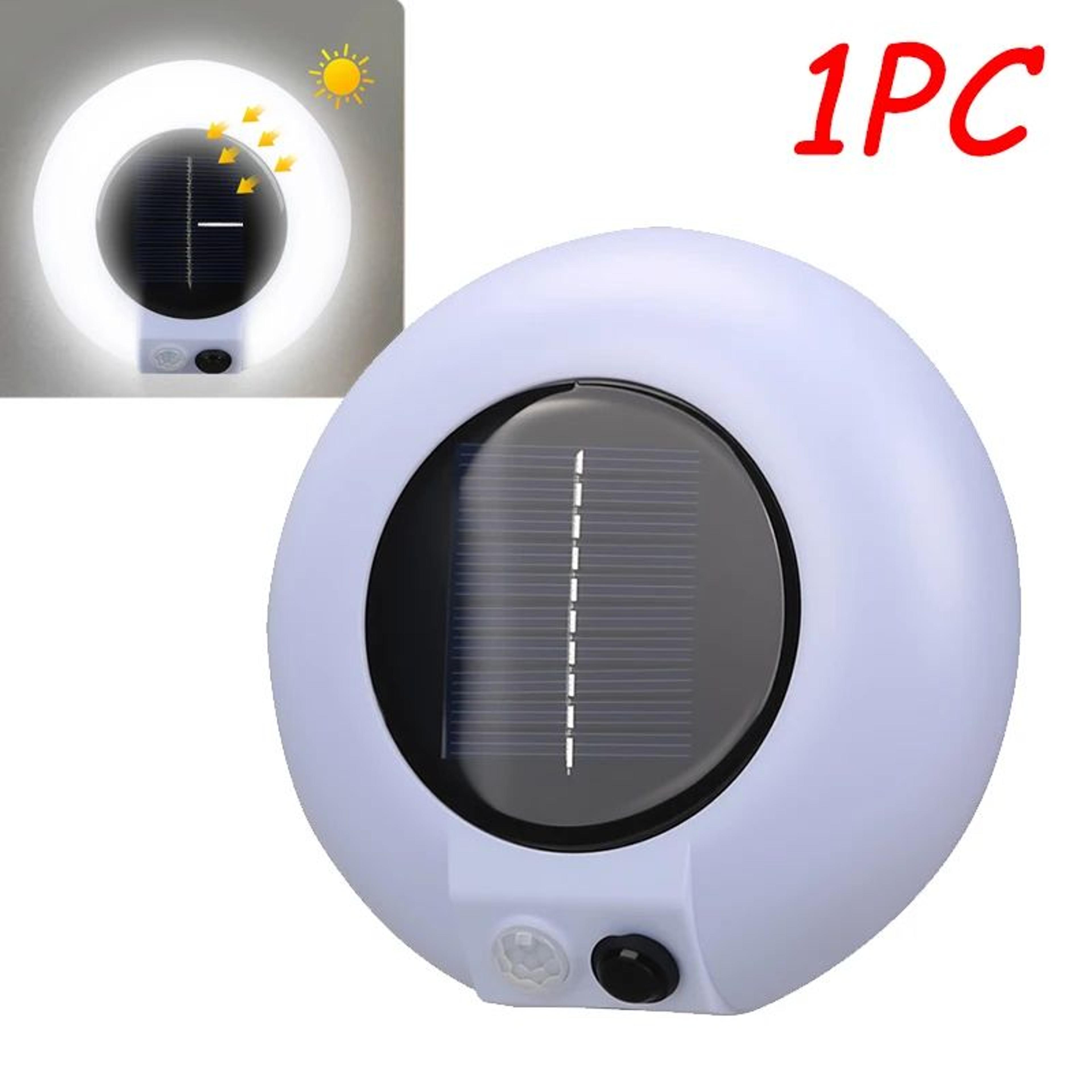 LumaFold Solar Motion Sensor Light With 120 Adjustable LED Wall Lamp 11
