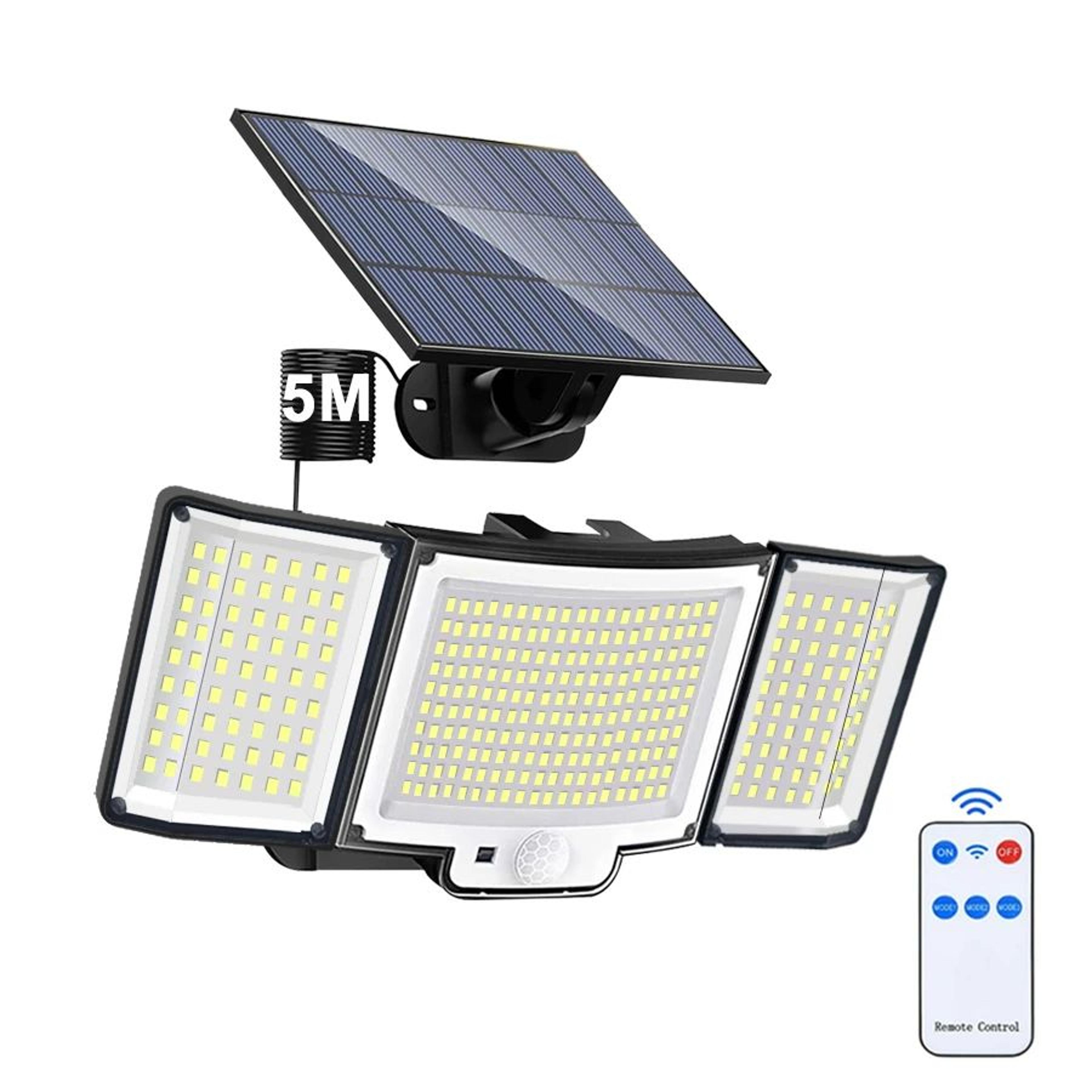 LumaGuard Solar Motion Sensor Outdoor Wall Light 8