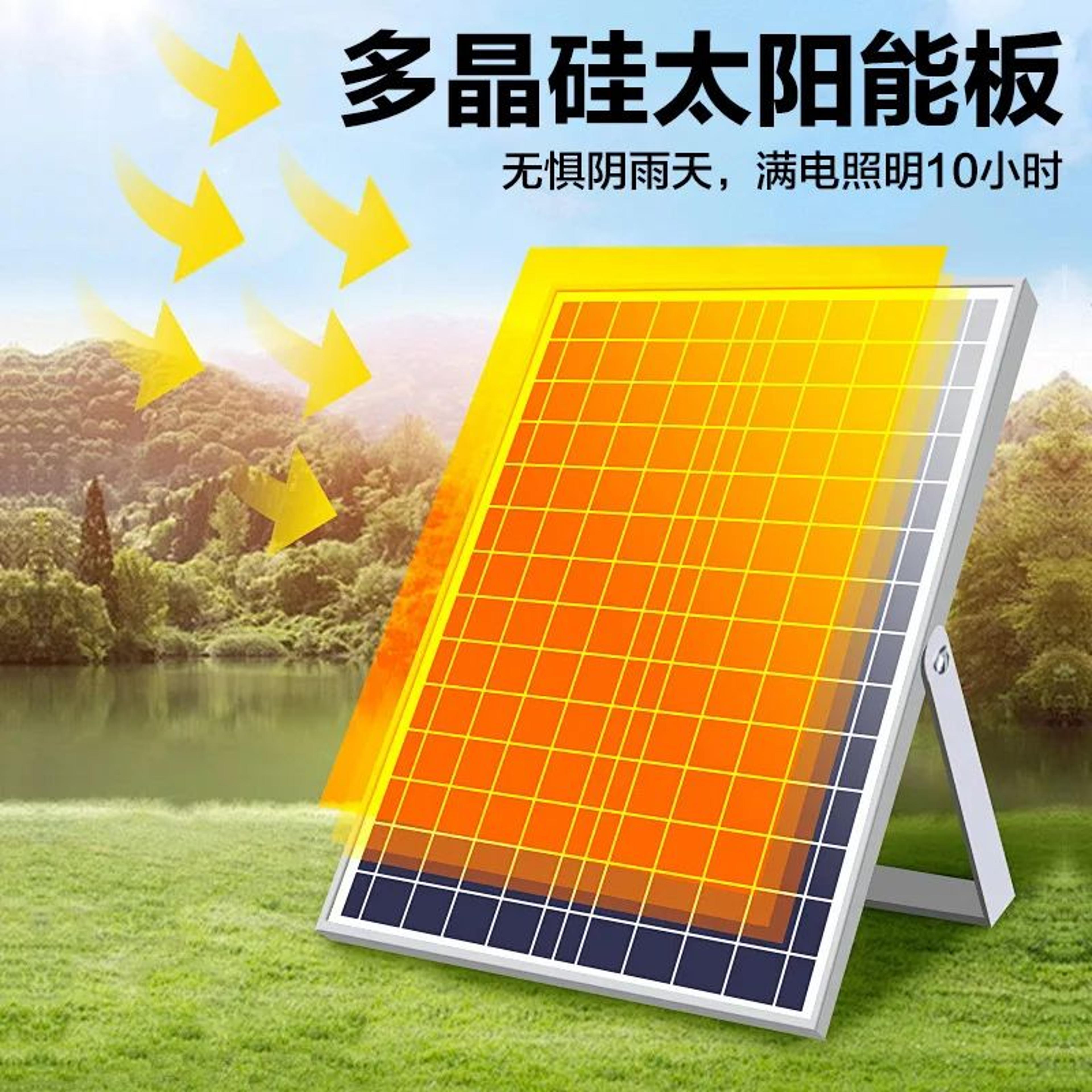SunHaven 500W Solar LED Ceiling Light With Remote Control 3