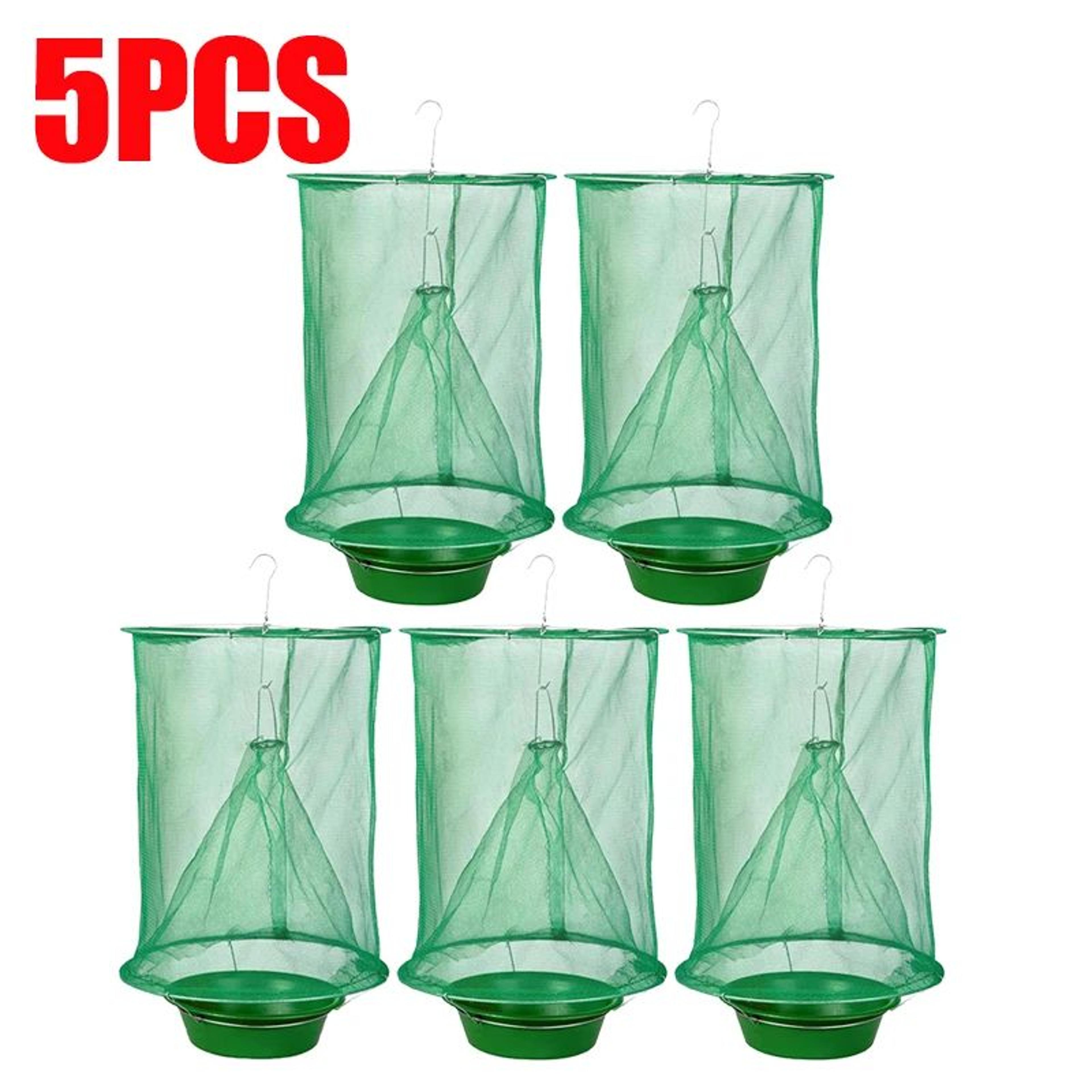 ClearCatch Reusable Outdoor Fly Trap Hanging Mesh Fly Catcher 9