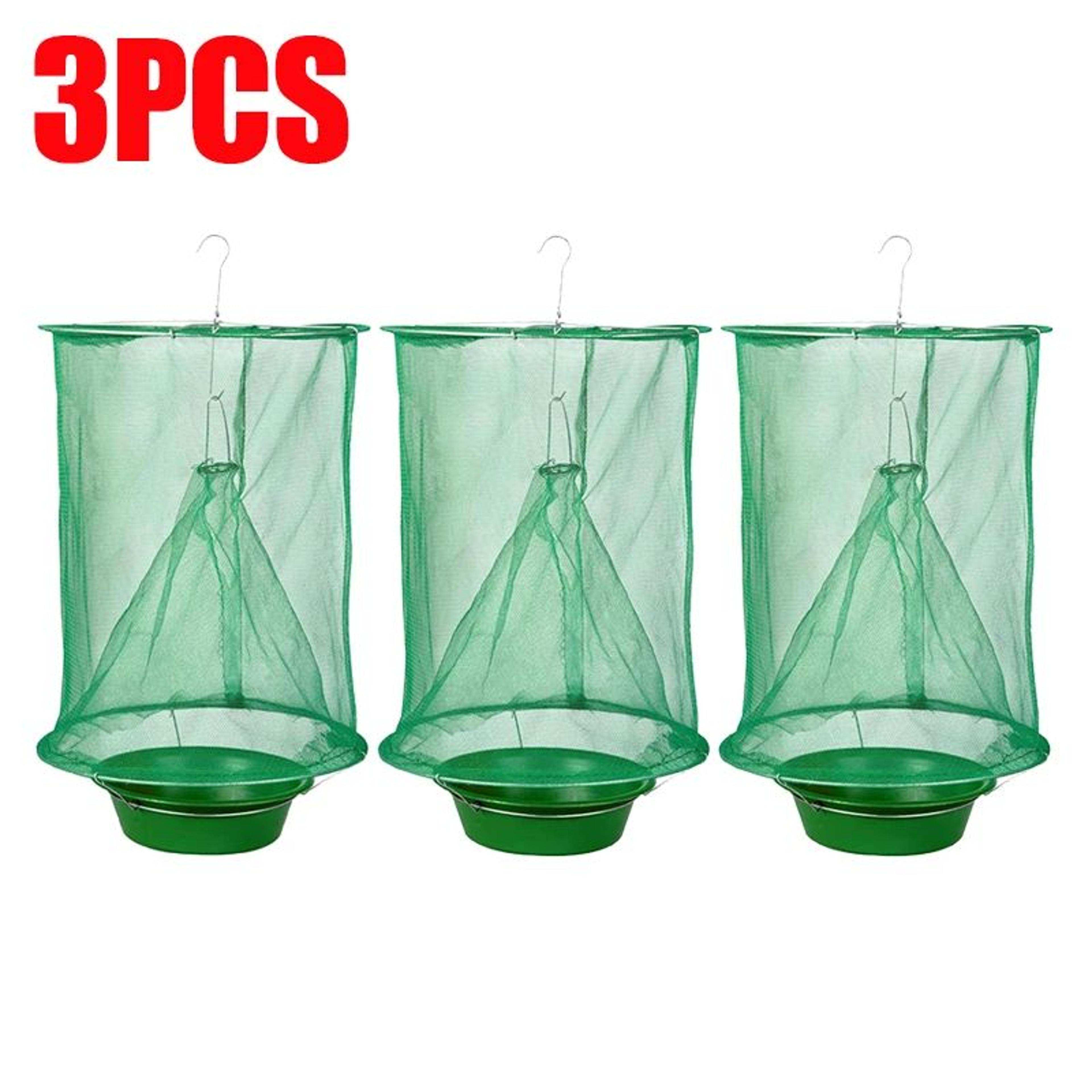 ClearCatch Reusable Outdoor Fly Trap Hanging Mesh Fly Catcher 8