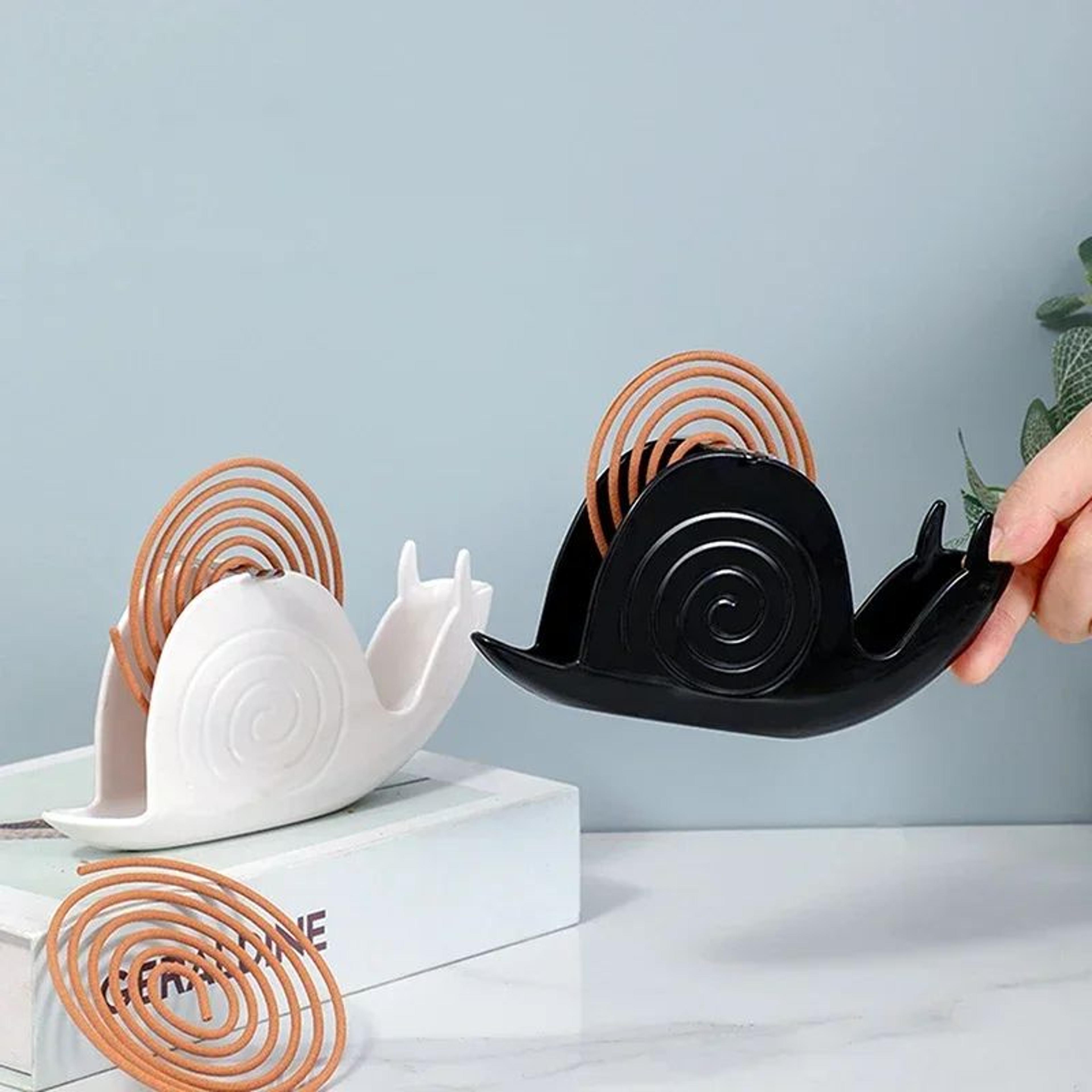 SnailGuard Mosquito Coil Holder With Ash Catcher Tray 0