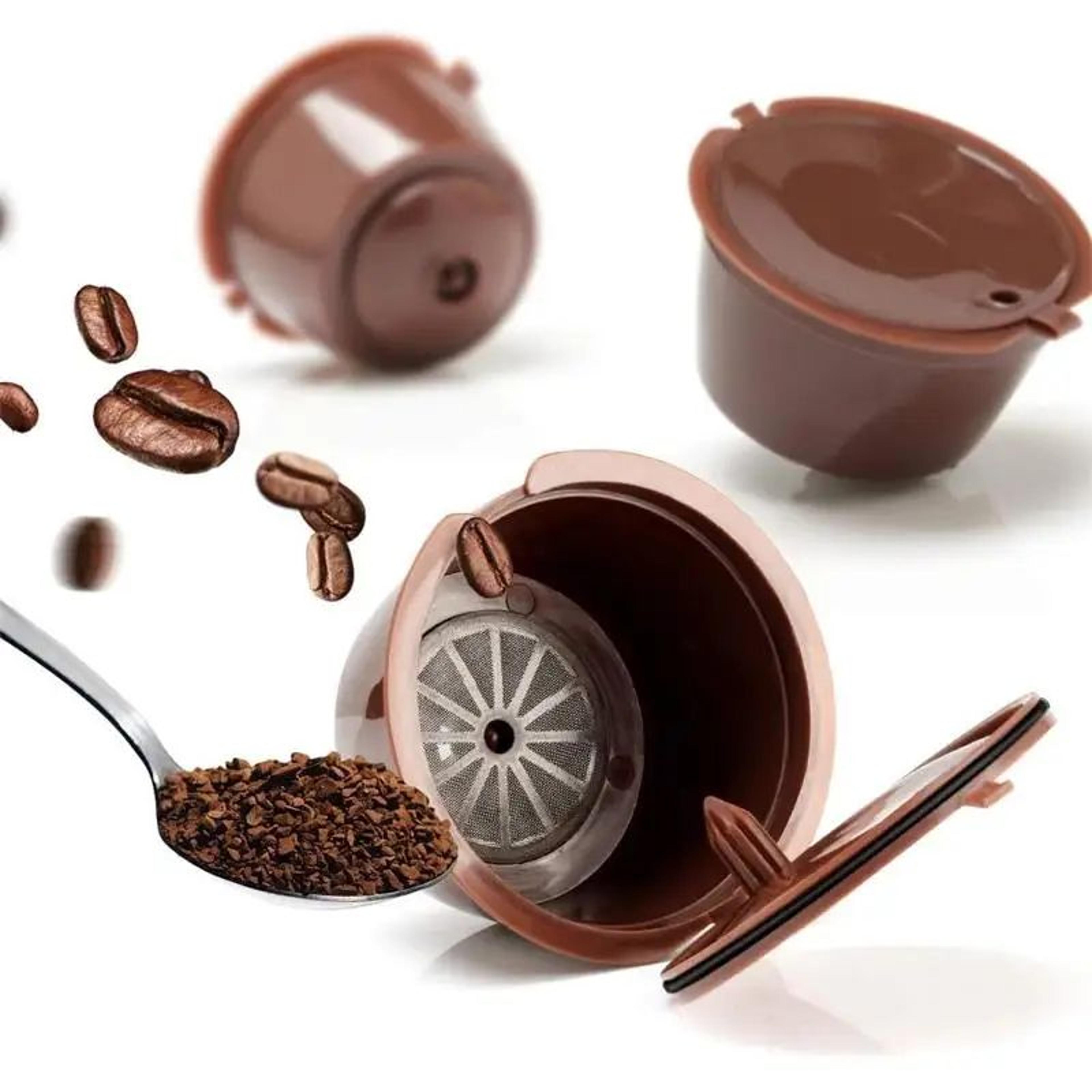 BrewBetter 6Piece Reusable Coffee Capsules For Dolce Gusto Machines 0