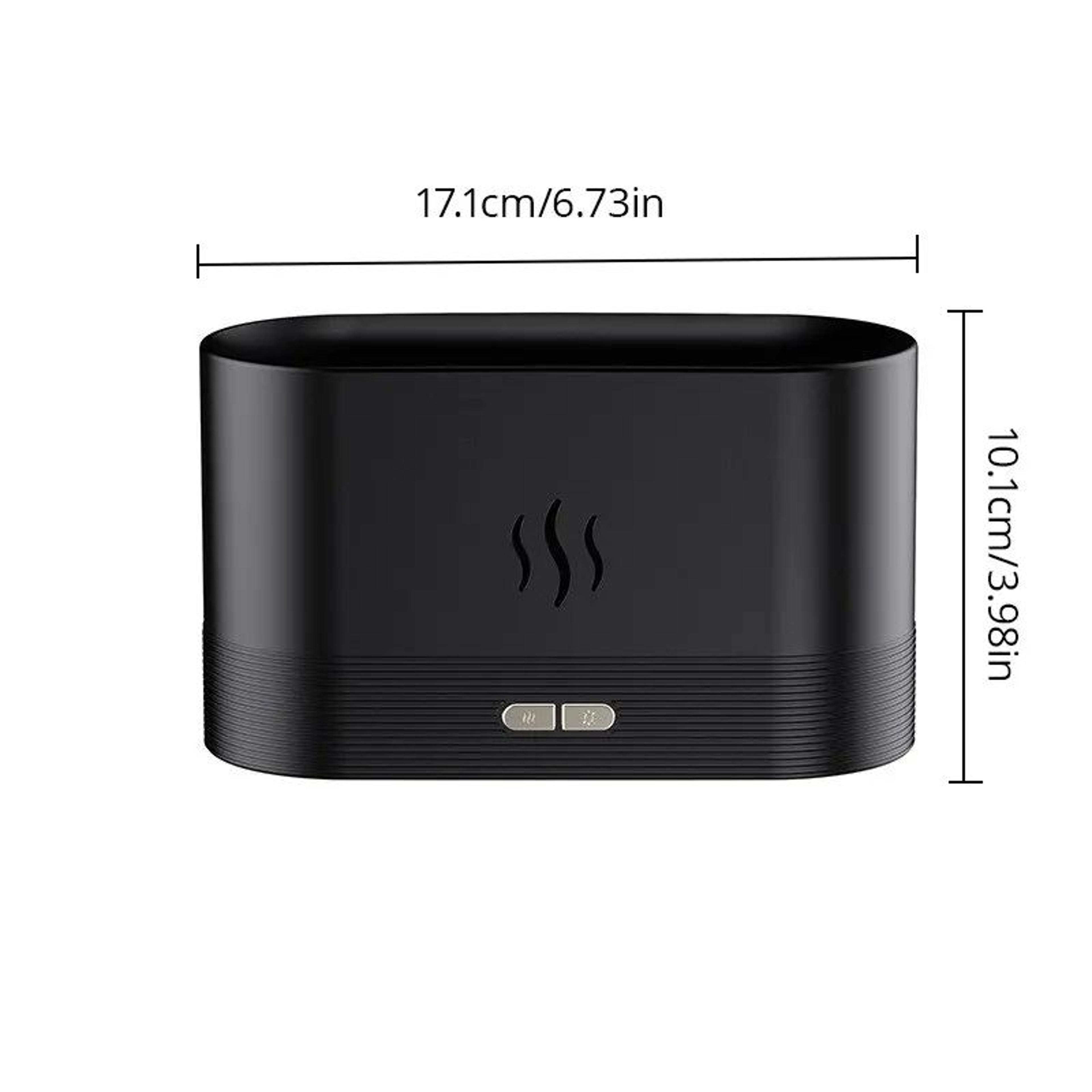 FlameGlow Ultrasonic Aroma Diffuser With LED Flame Light 5