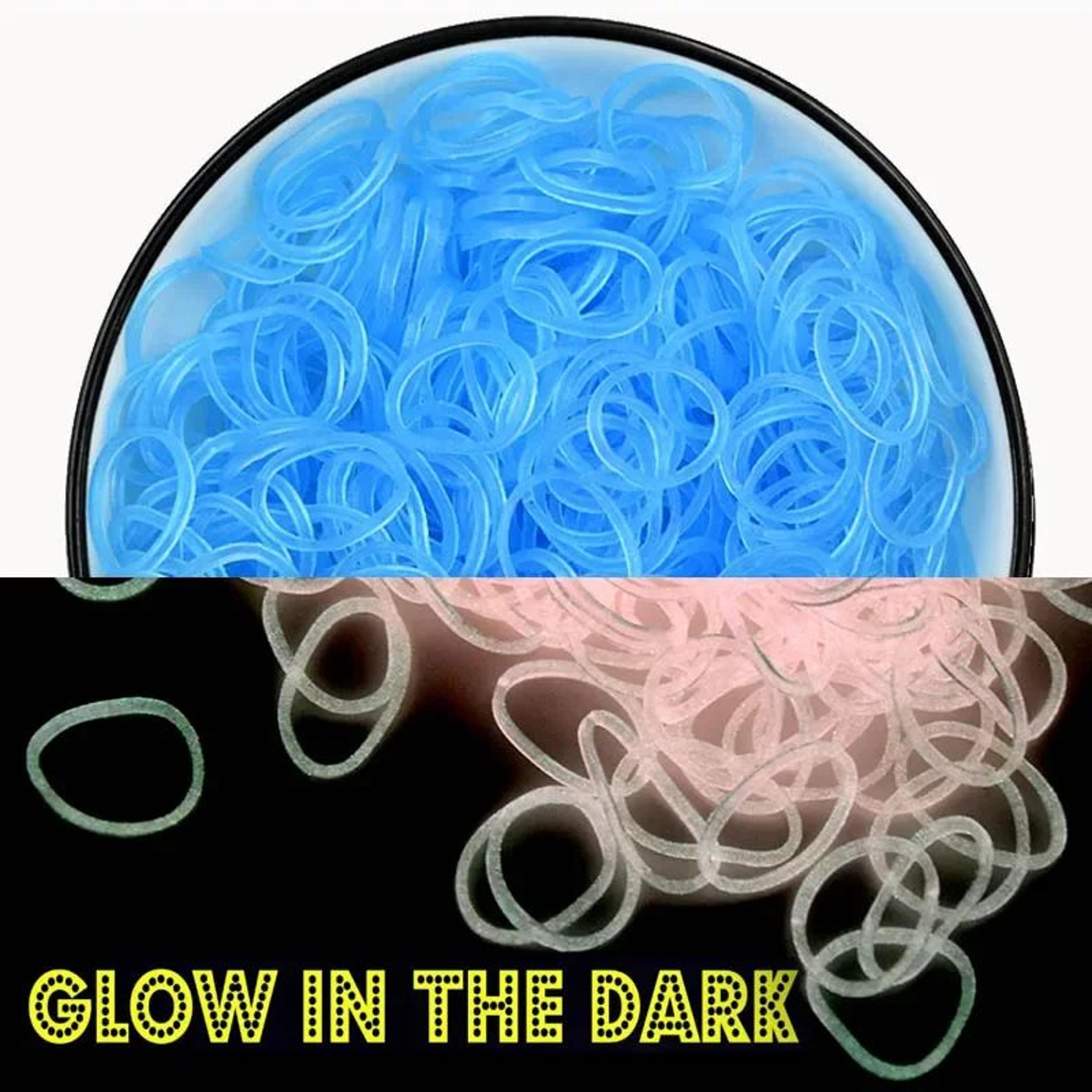 GlowCraft 600pc Glow In The Dark Loom Bands For DIY Bracelets  Jewelry 5