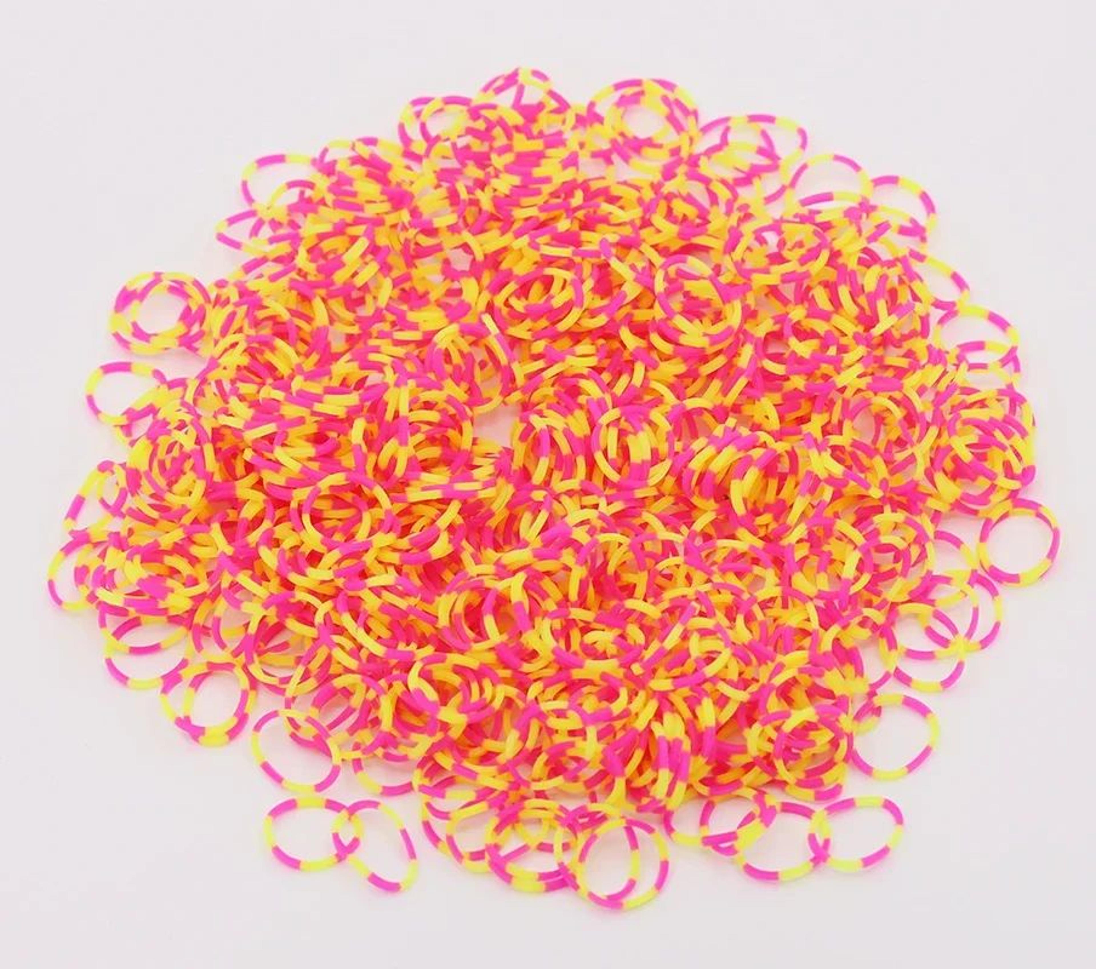 Color Duo 600PCS Loom Bands DIY Bracelet Making Kit 15