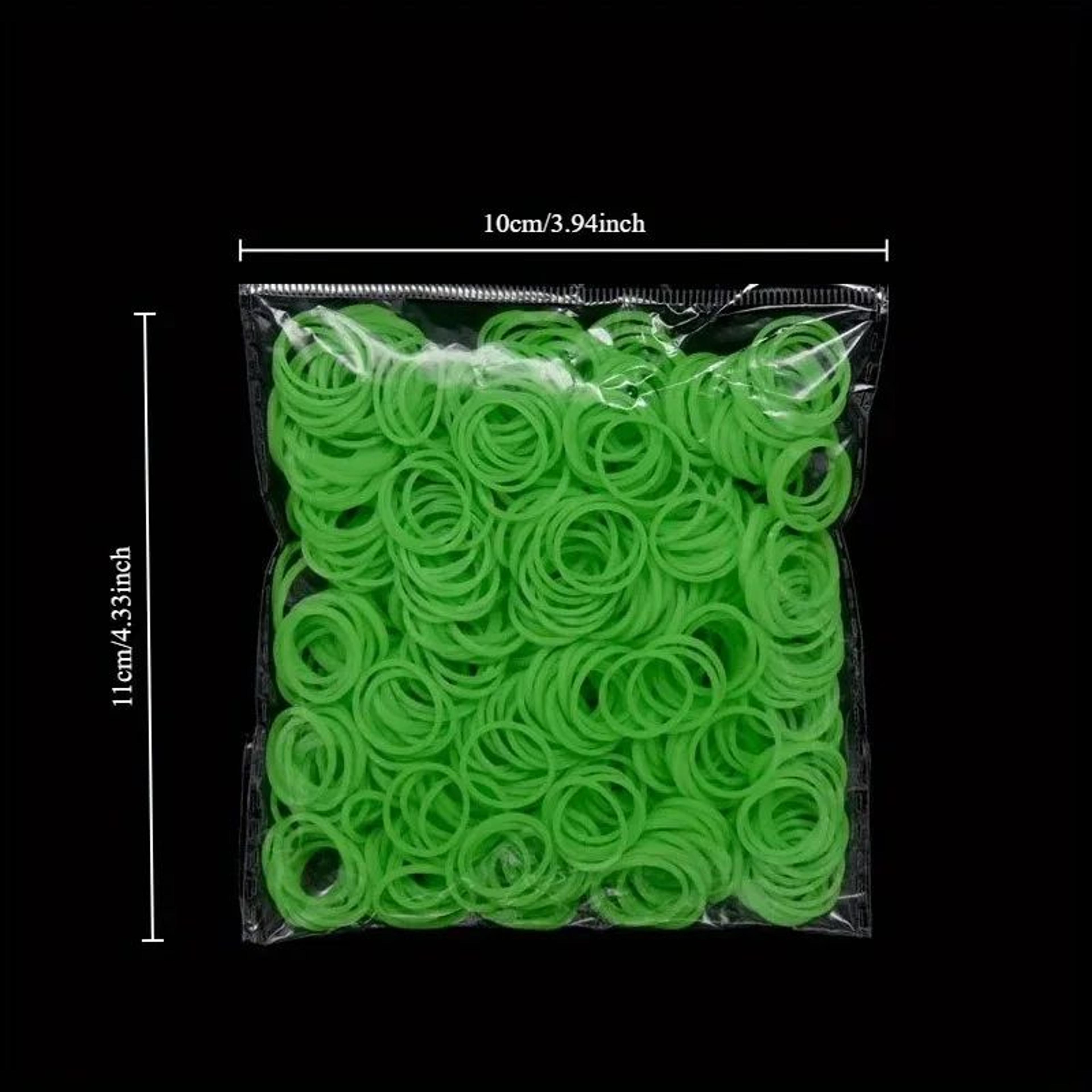 600PCS Rainbow Loom Bracelet Making Kit With Colorful Rubber Bands 15