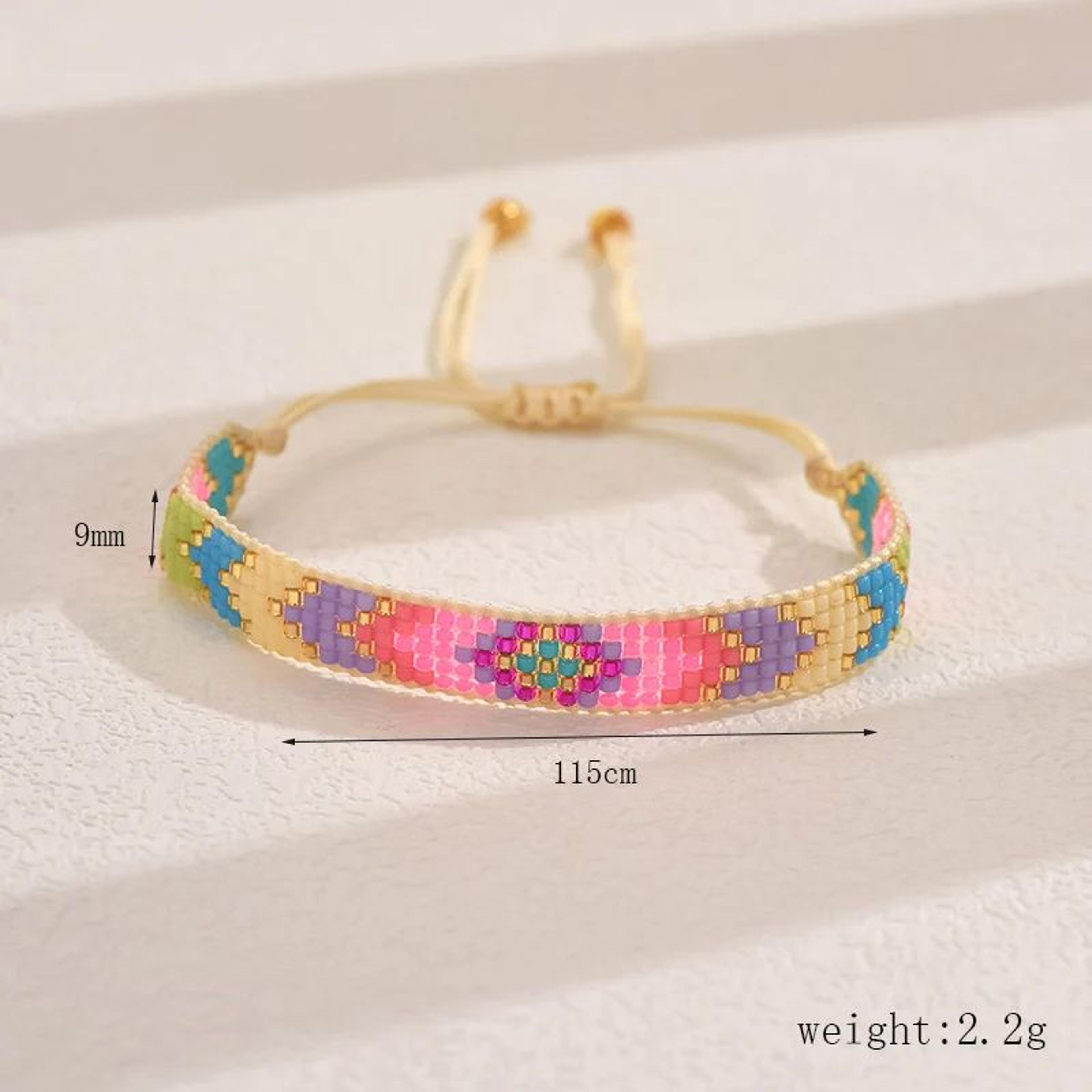 Miyuki Harmony 4Piece Beaded Bracelet Set For Couples 6