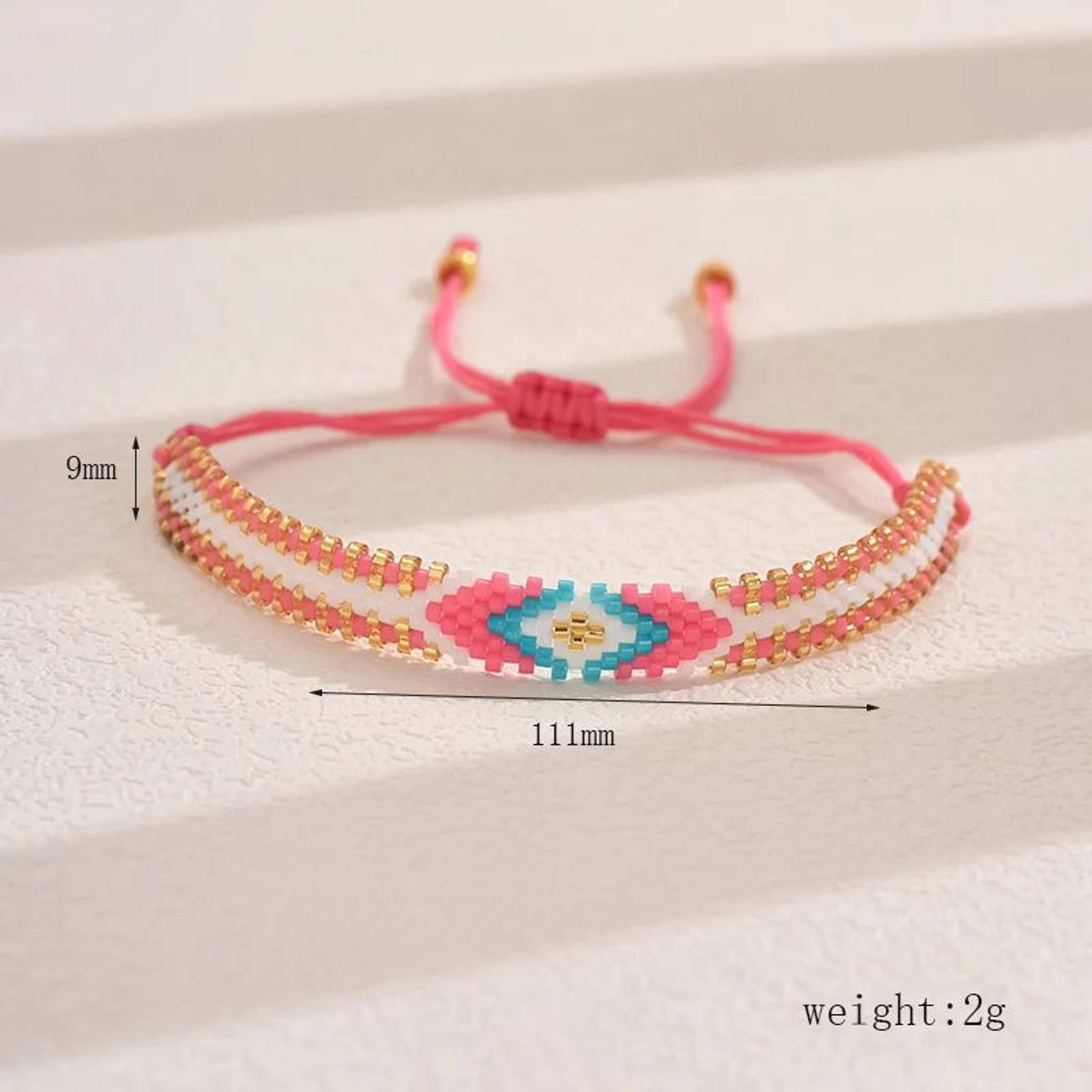 Miyuki Harmony 4Piece Beaded Bracelet Set For Couples 8