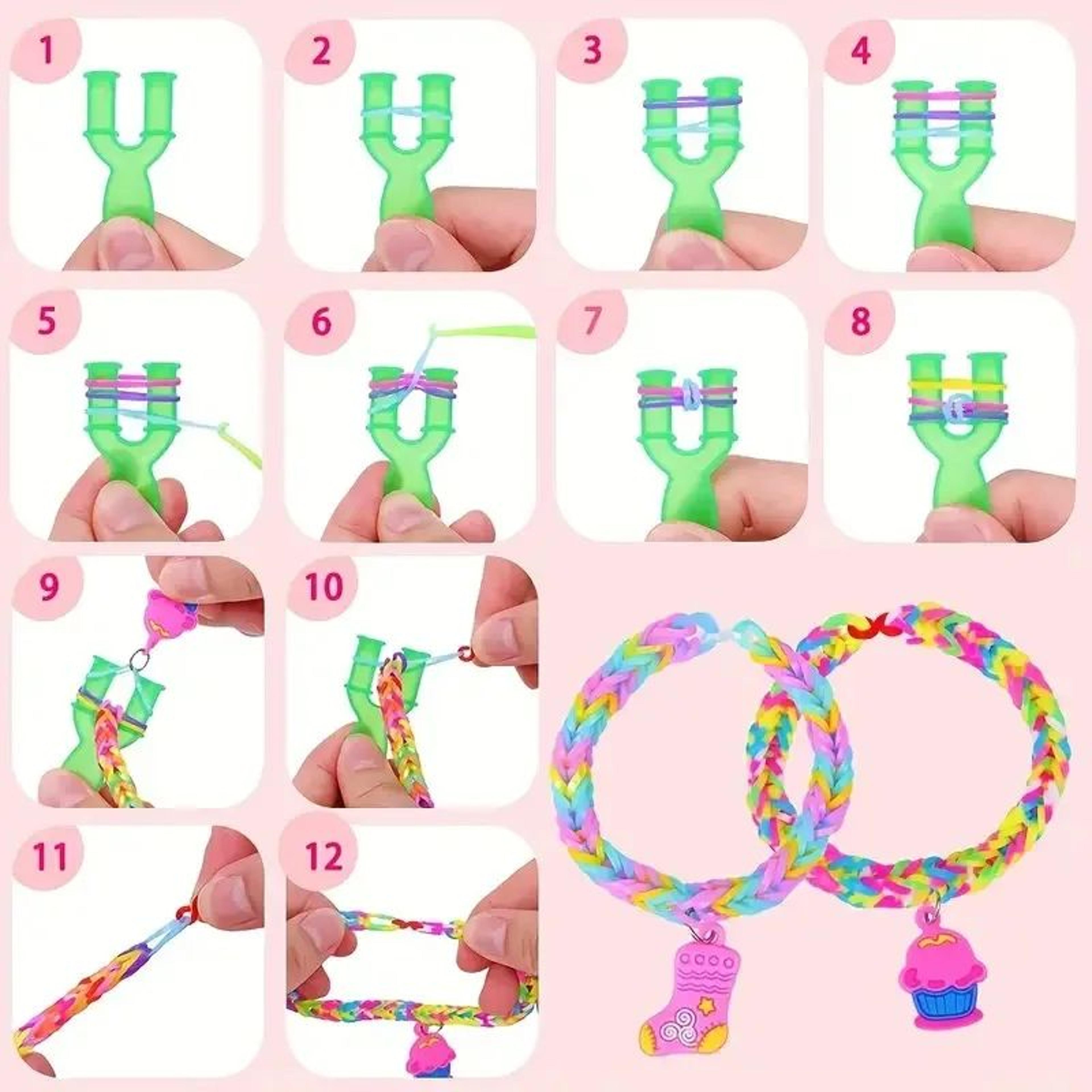 GlowCraft Loom Bands Kit Bracelet Making Set 2