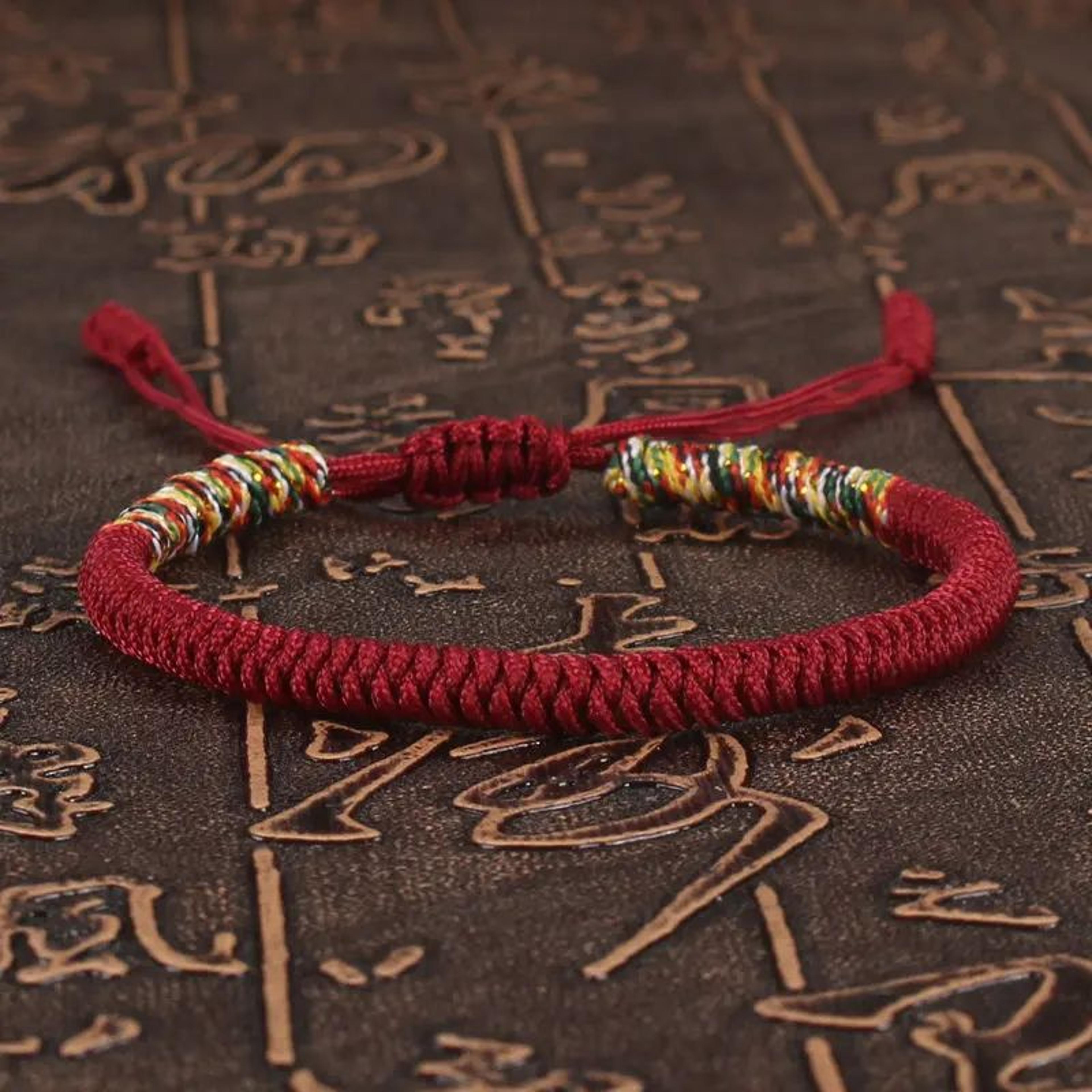 Tibetan King Kong Knot Lucky String Bracelet 3