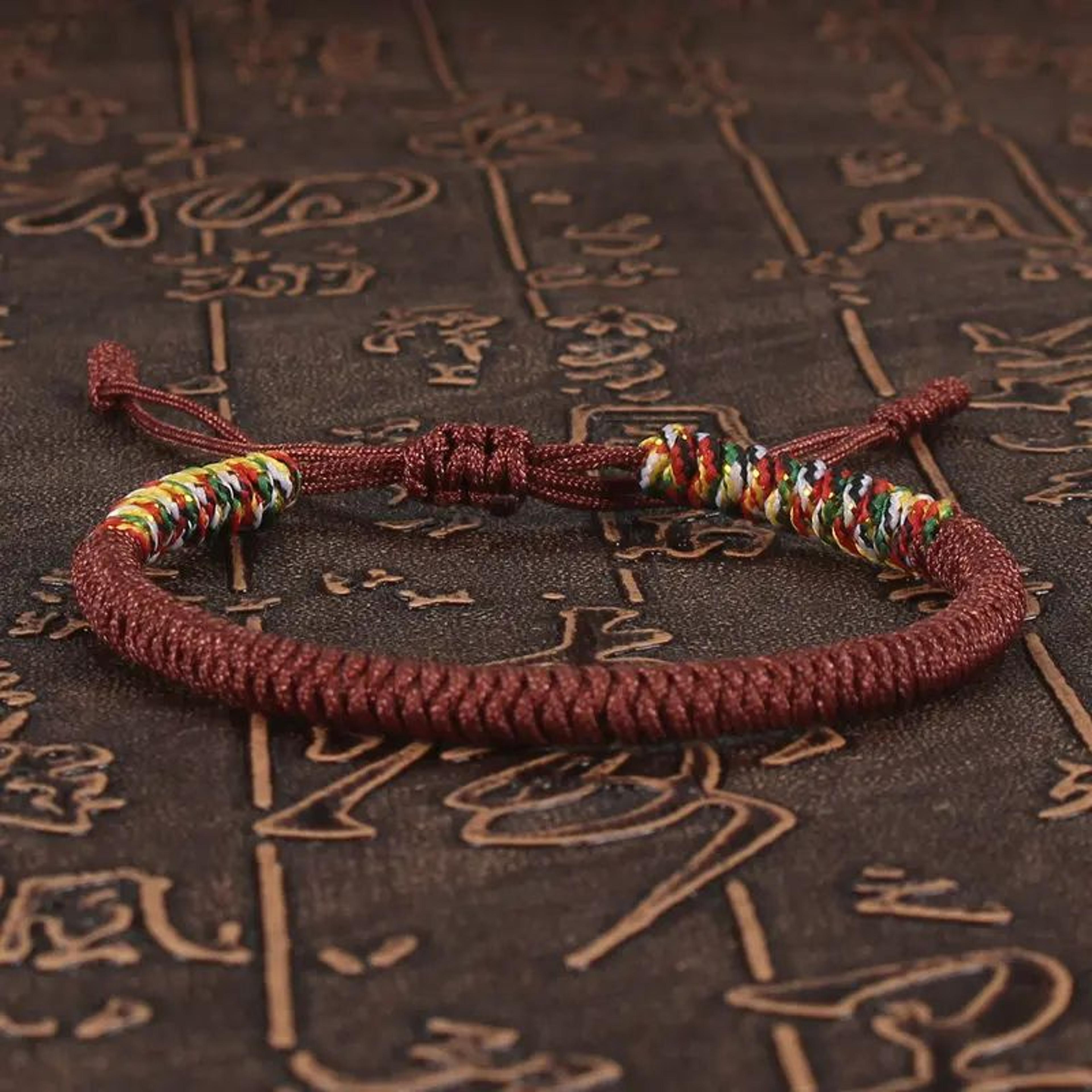 Tibetan King Kong Knot Lucky String Bracelet 9