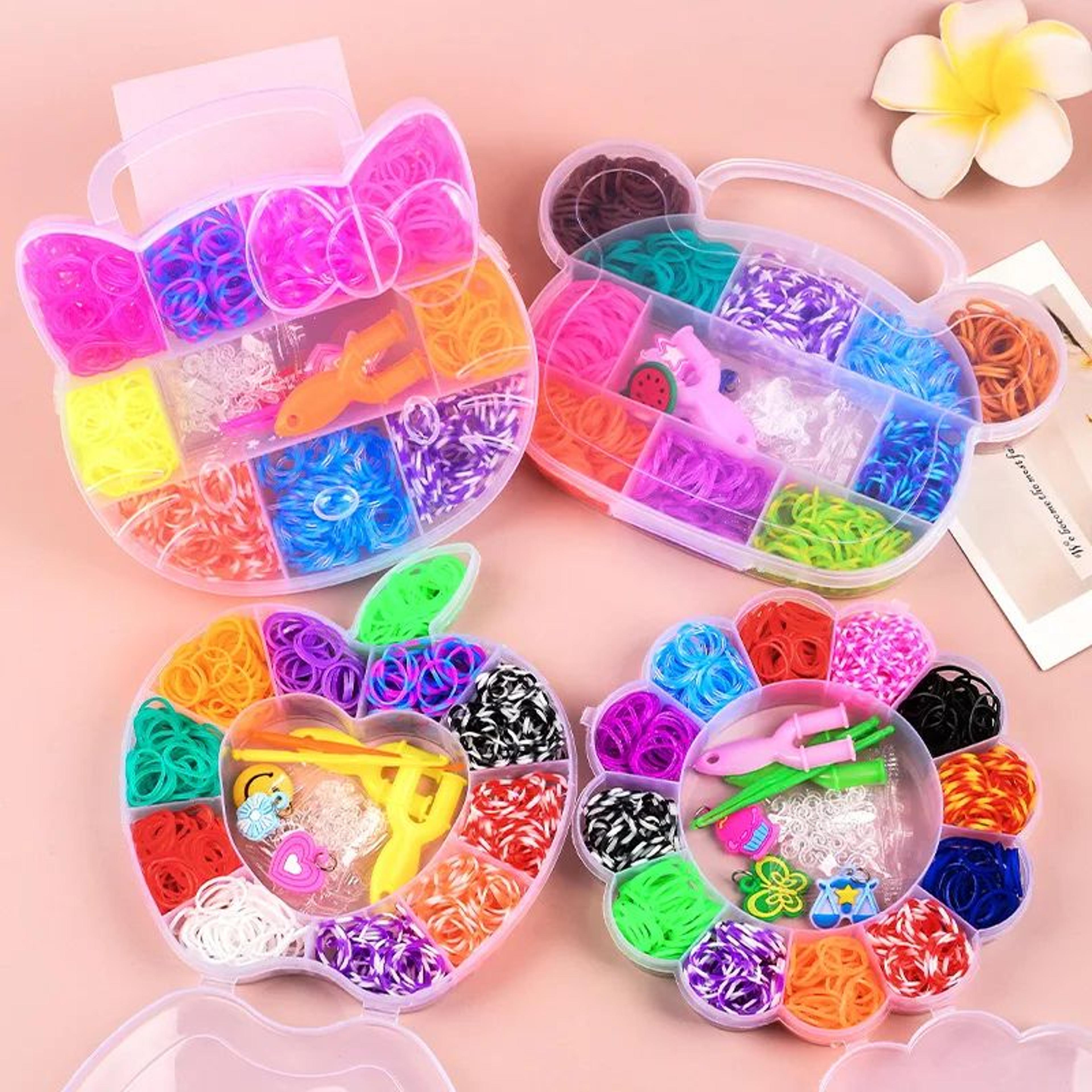 600pcs rainbow loom bands bracelet making kit for kids