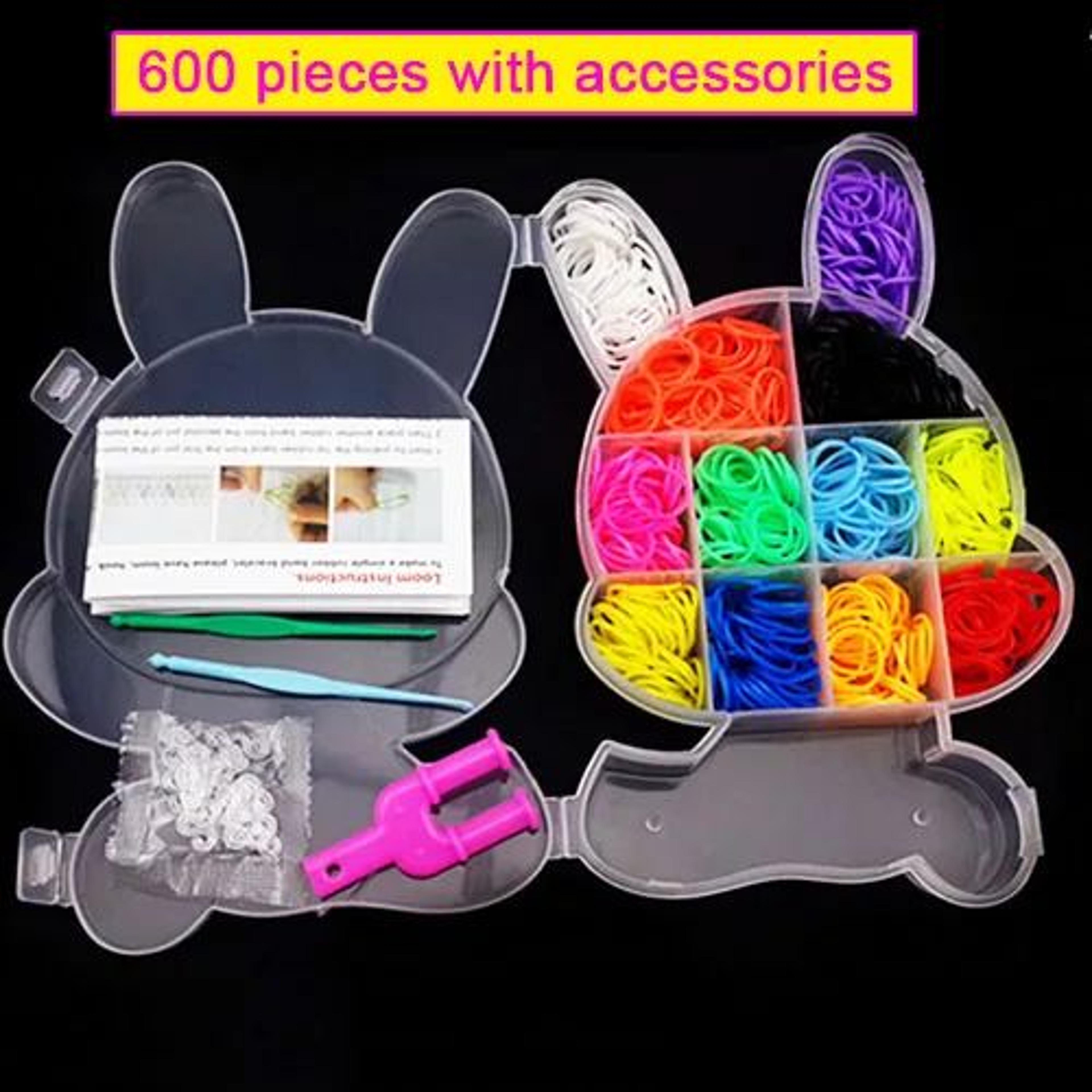 Colorful Rubber Band Loom Bracelet Making Kit For Kids 3