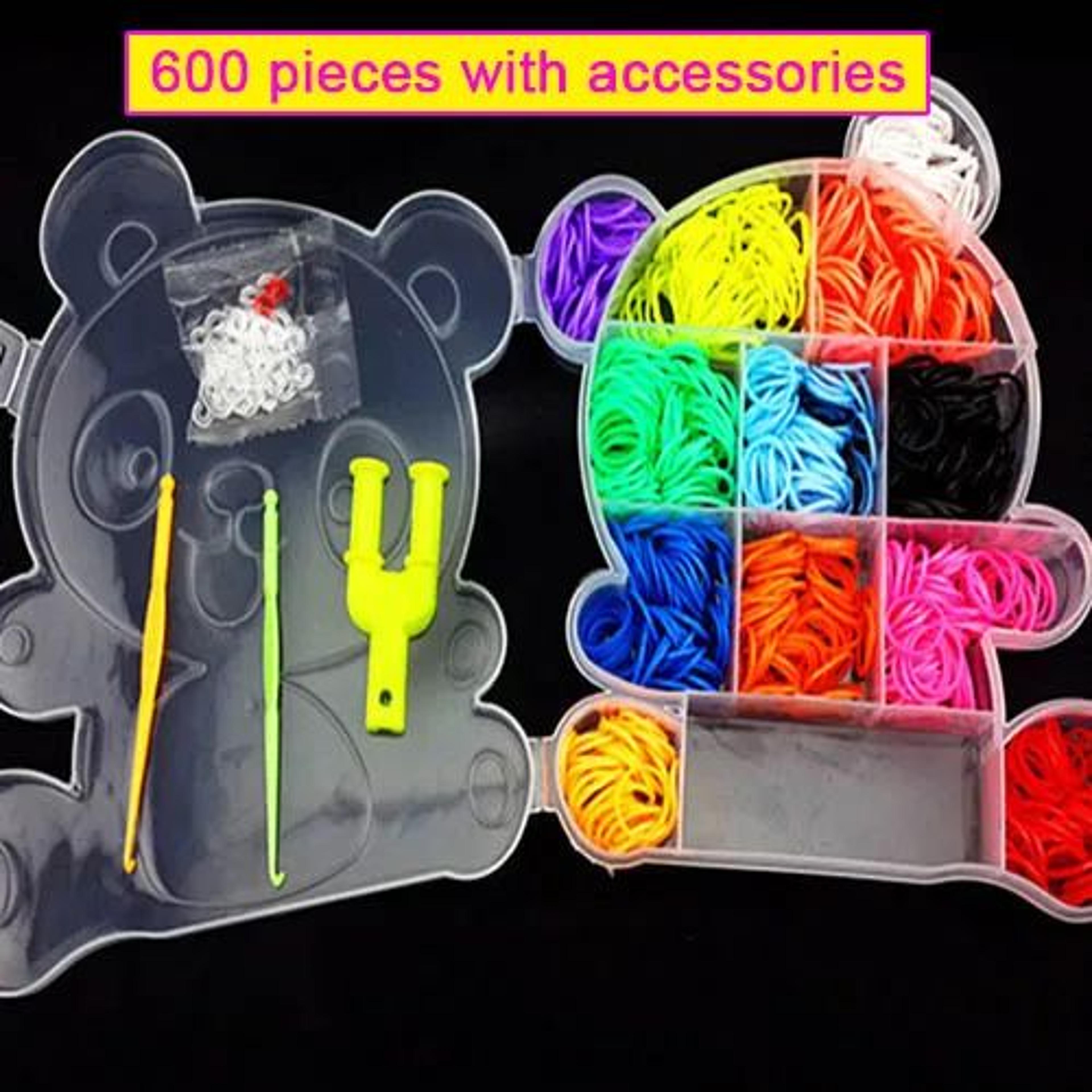 Colorful Rubber Band Loom Bracelet Making Kit For Kids 15