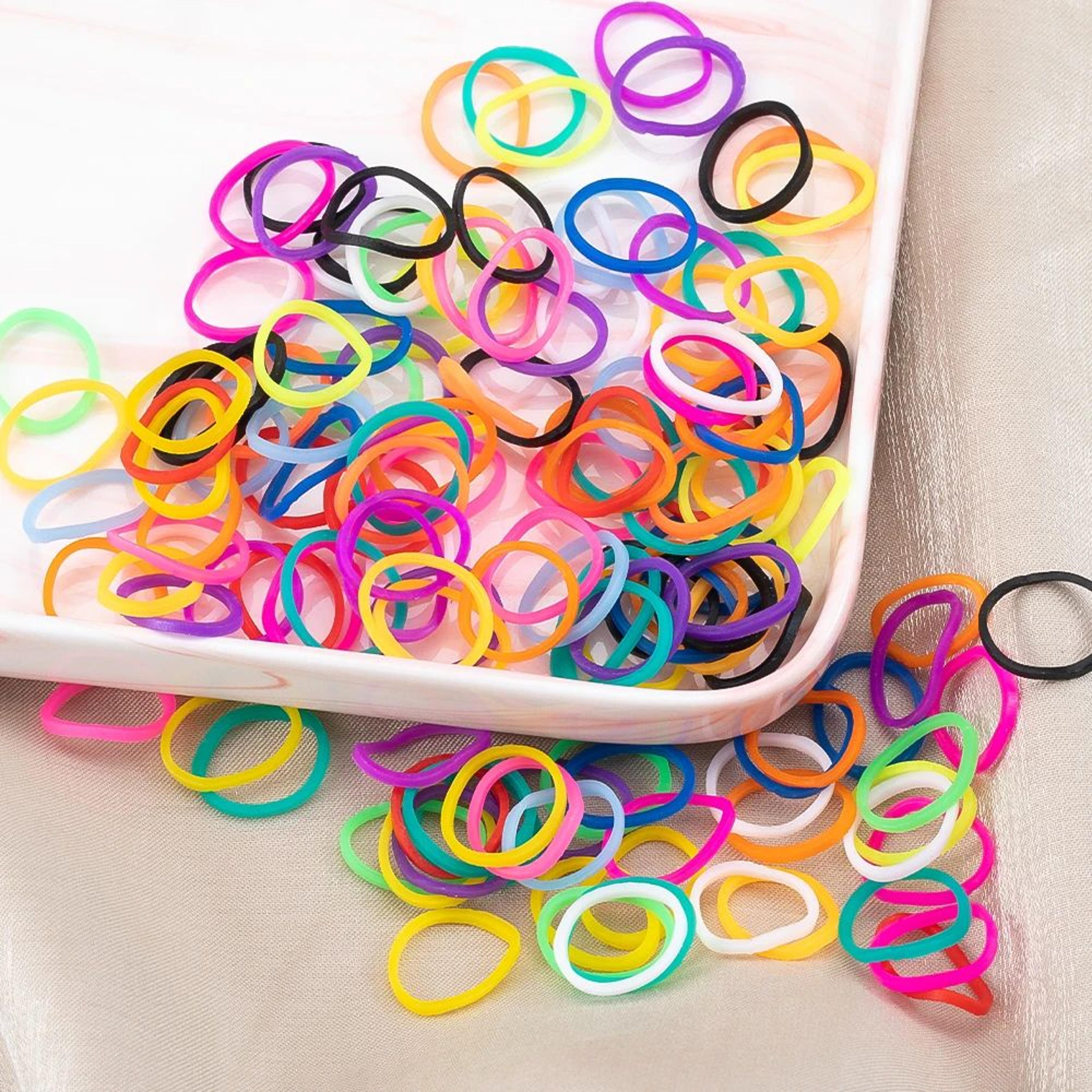 Colorful Loom Bands Bracelet Making Kit With Crochet Hook 2