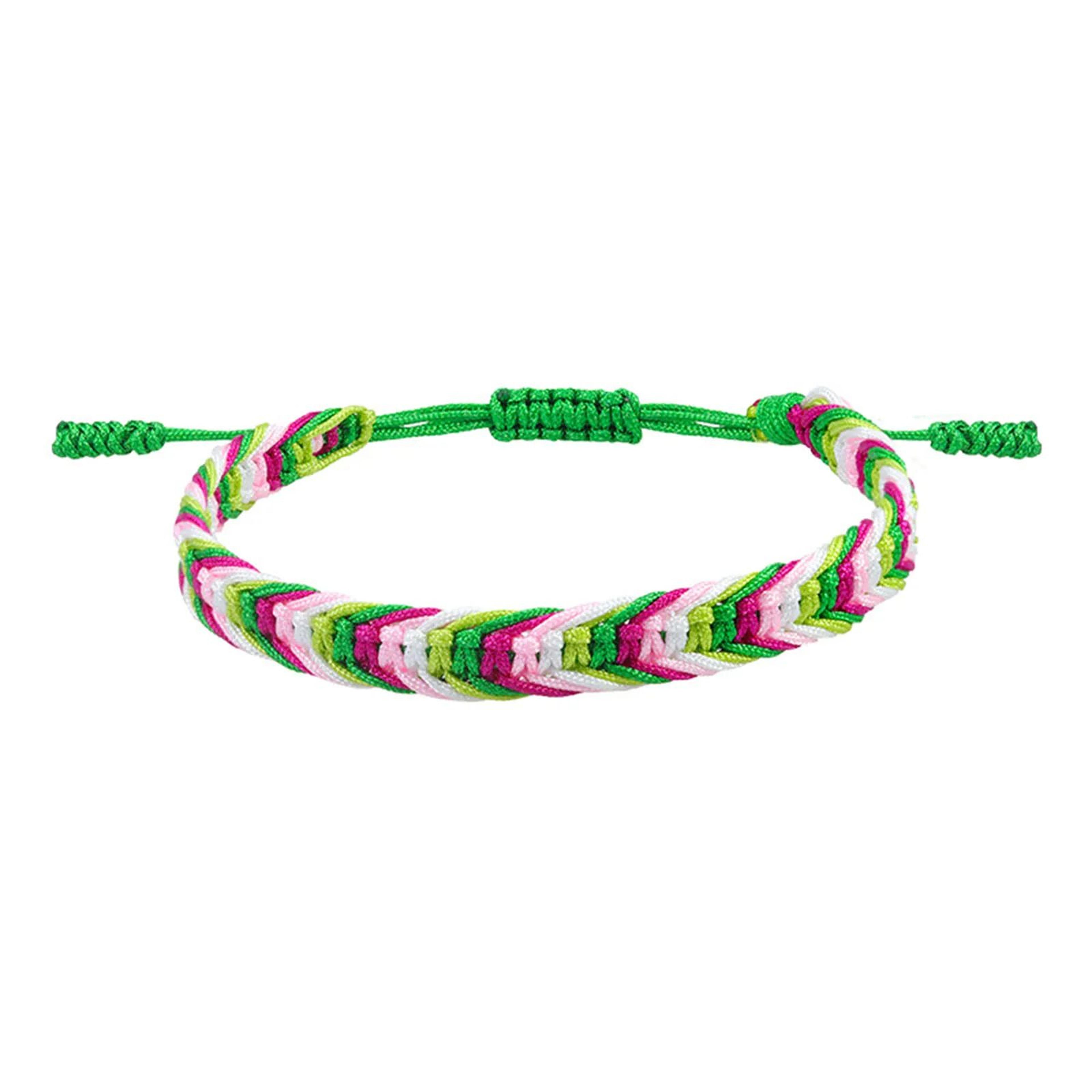 Boho Multicolor Braided Friendship Bracelet Adjustable Woven String Jewelry 13