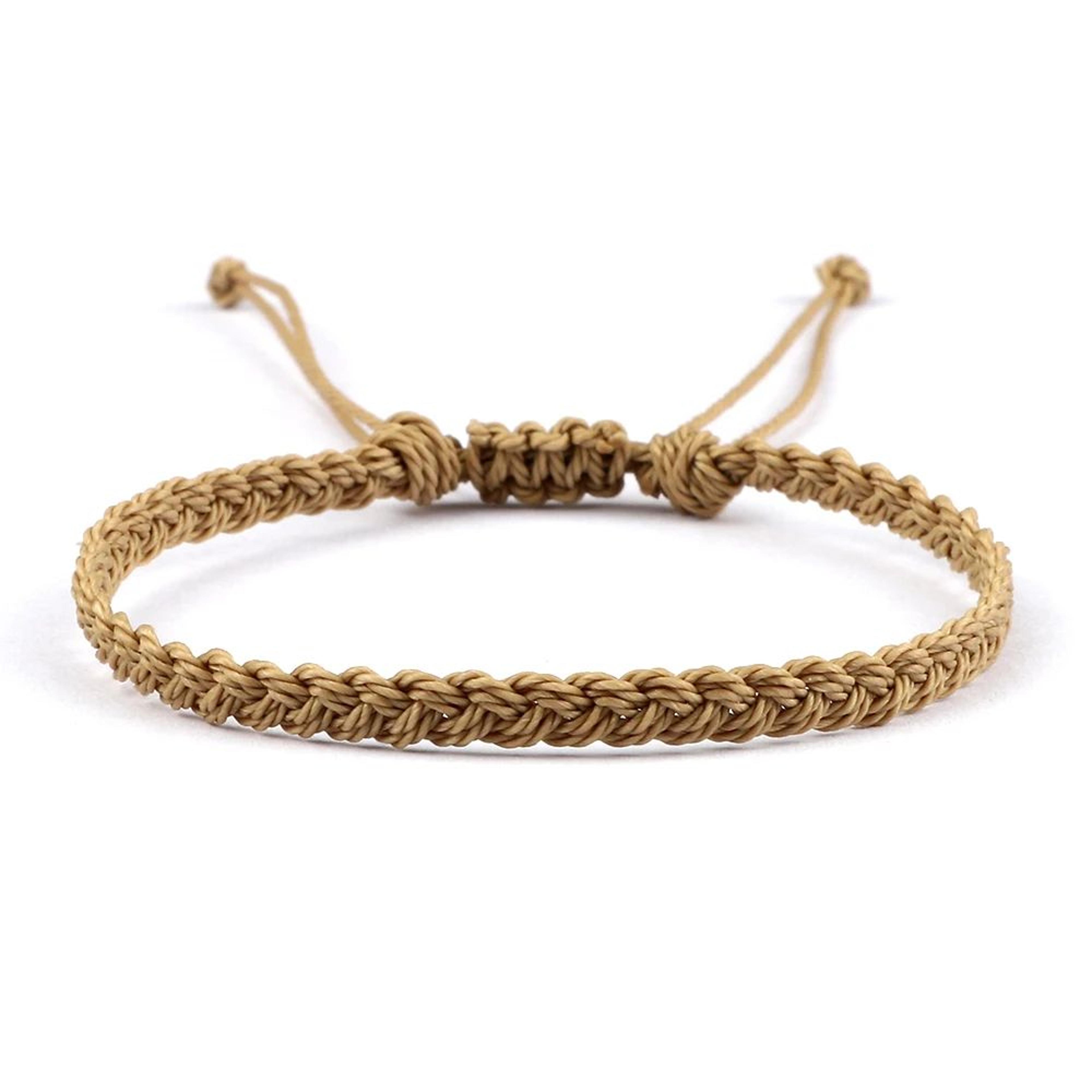 Adjustable Tibetan Buddhist Wax String Friendship Bracelet 18