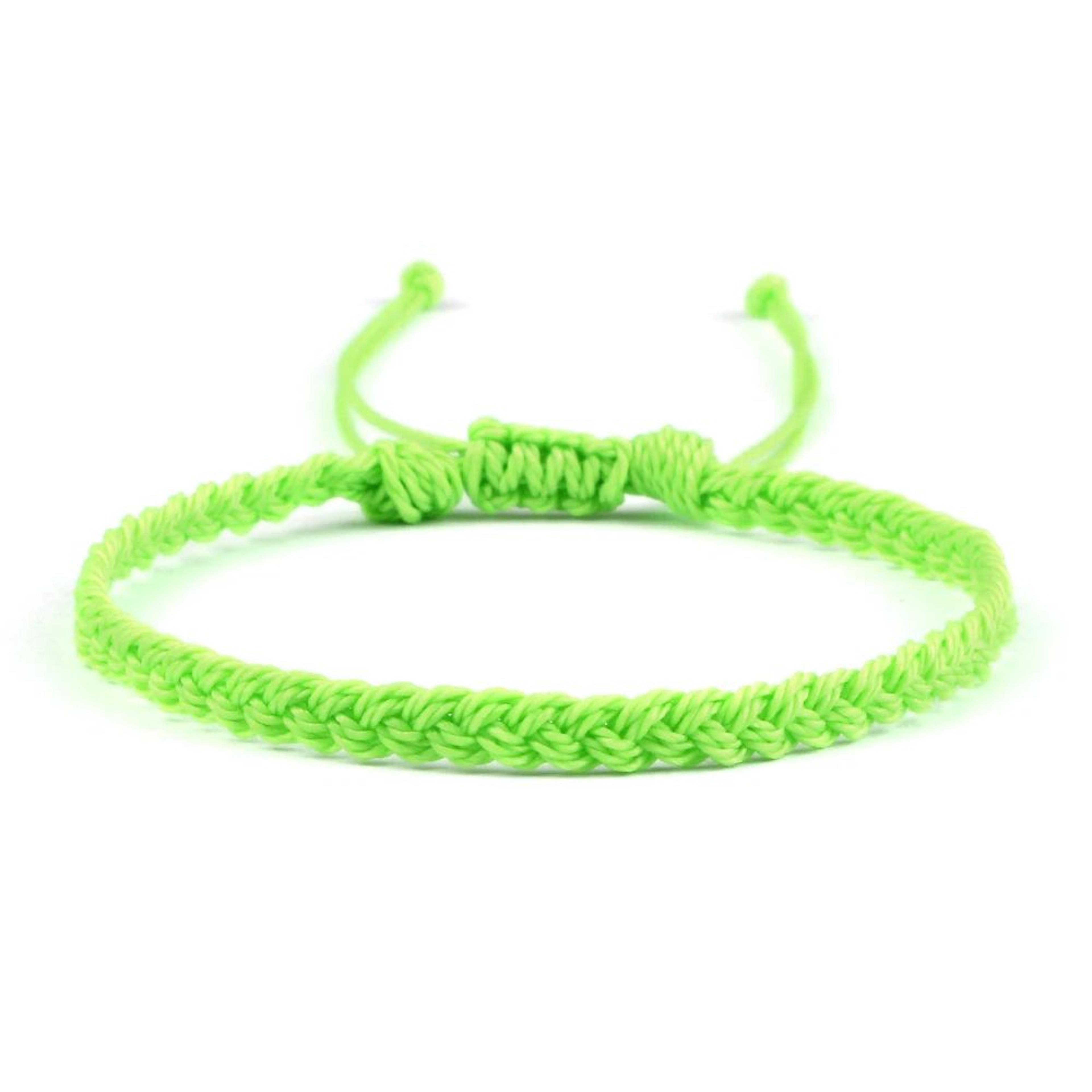 Adjustable Tibetan Buddhist Wax String Friendship Bracelet 19
