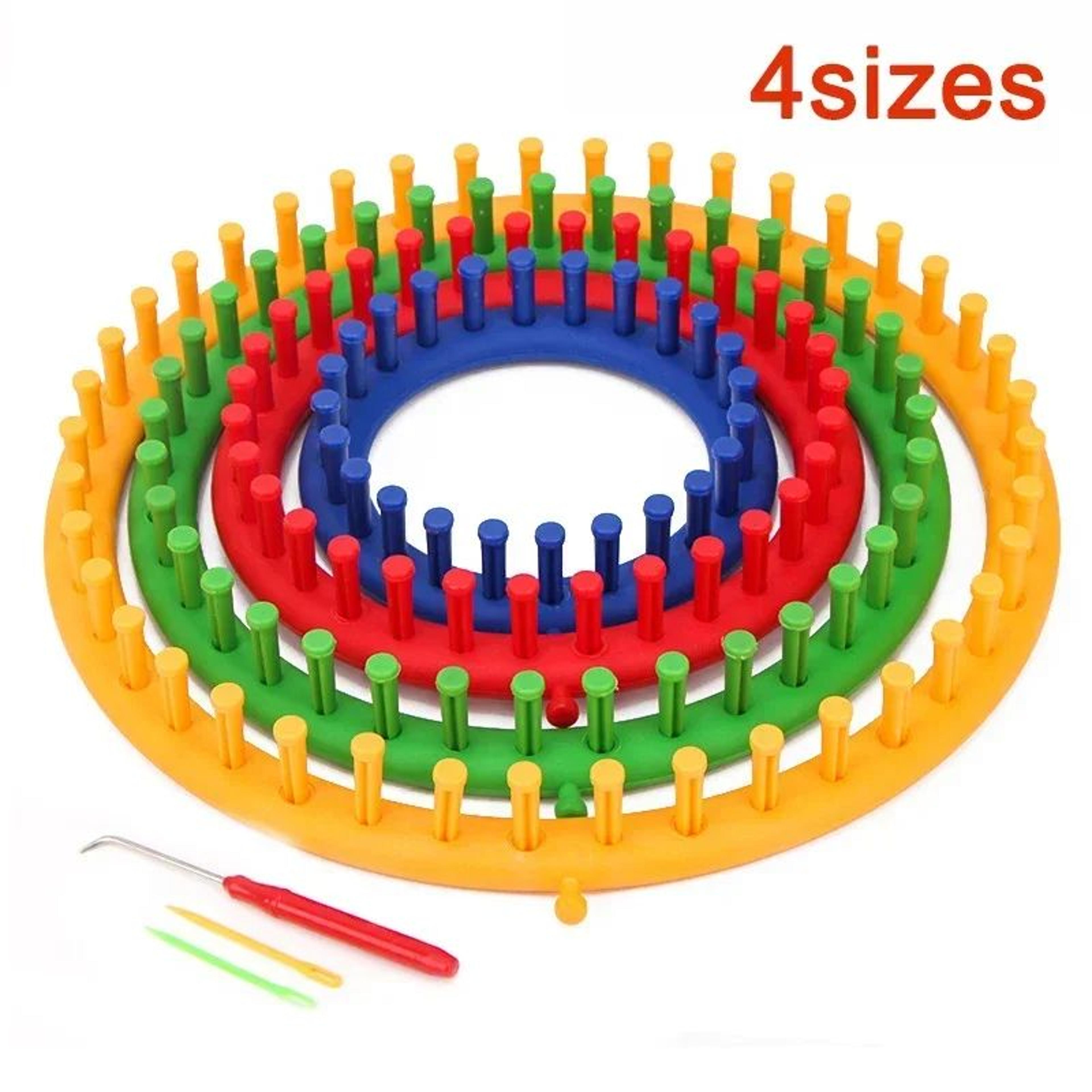 Round And Rectangle Knitting Loom Set For Hats Scarves And DIY Crafts 8