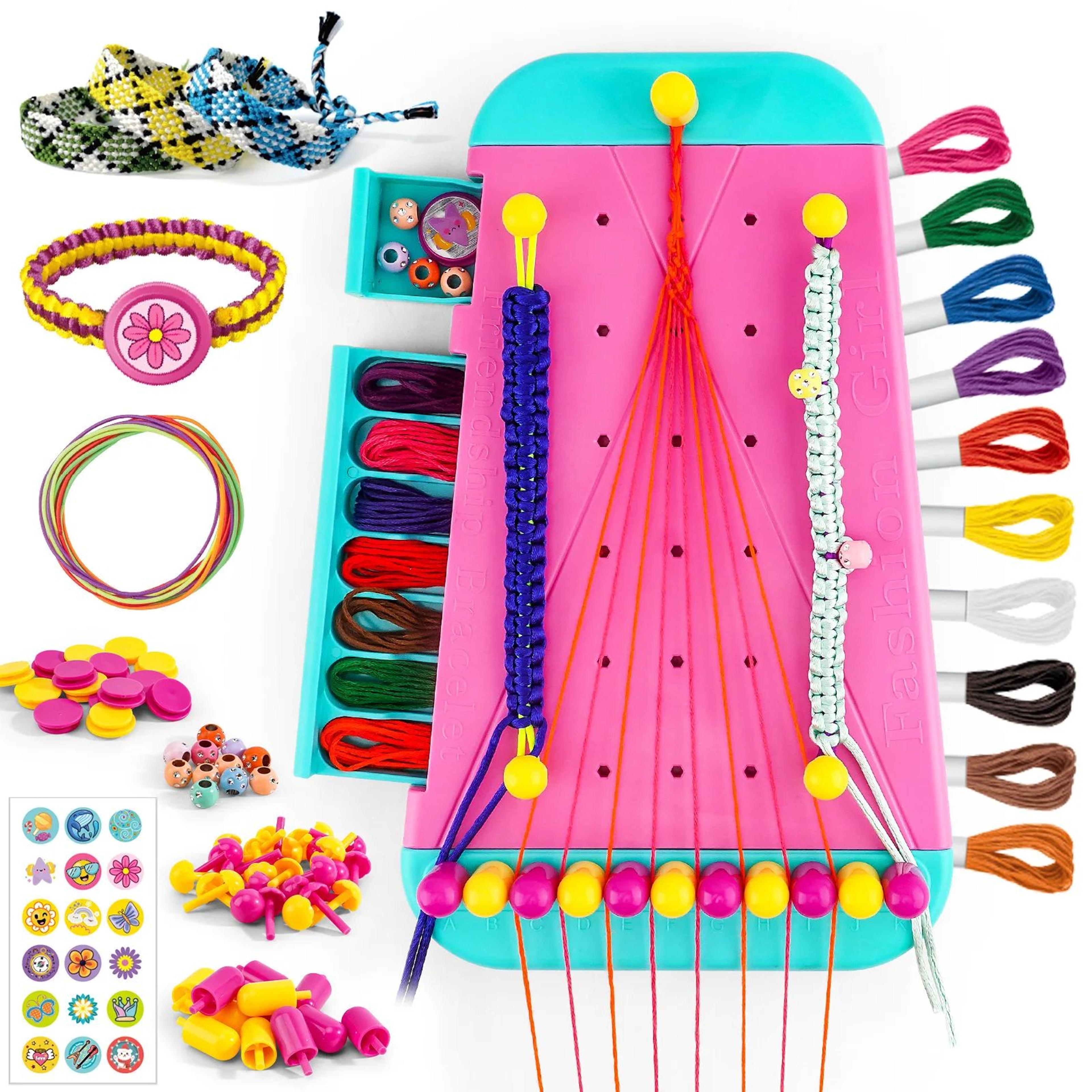 Creative Friendship Bracelet Making Kit For Kids DIY Jewelry Crafts 8