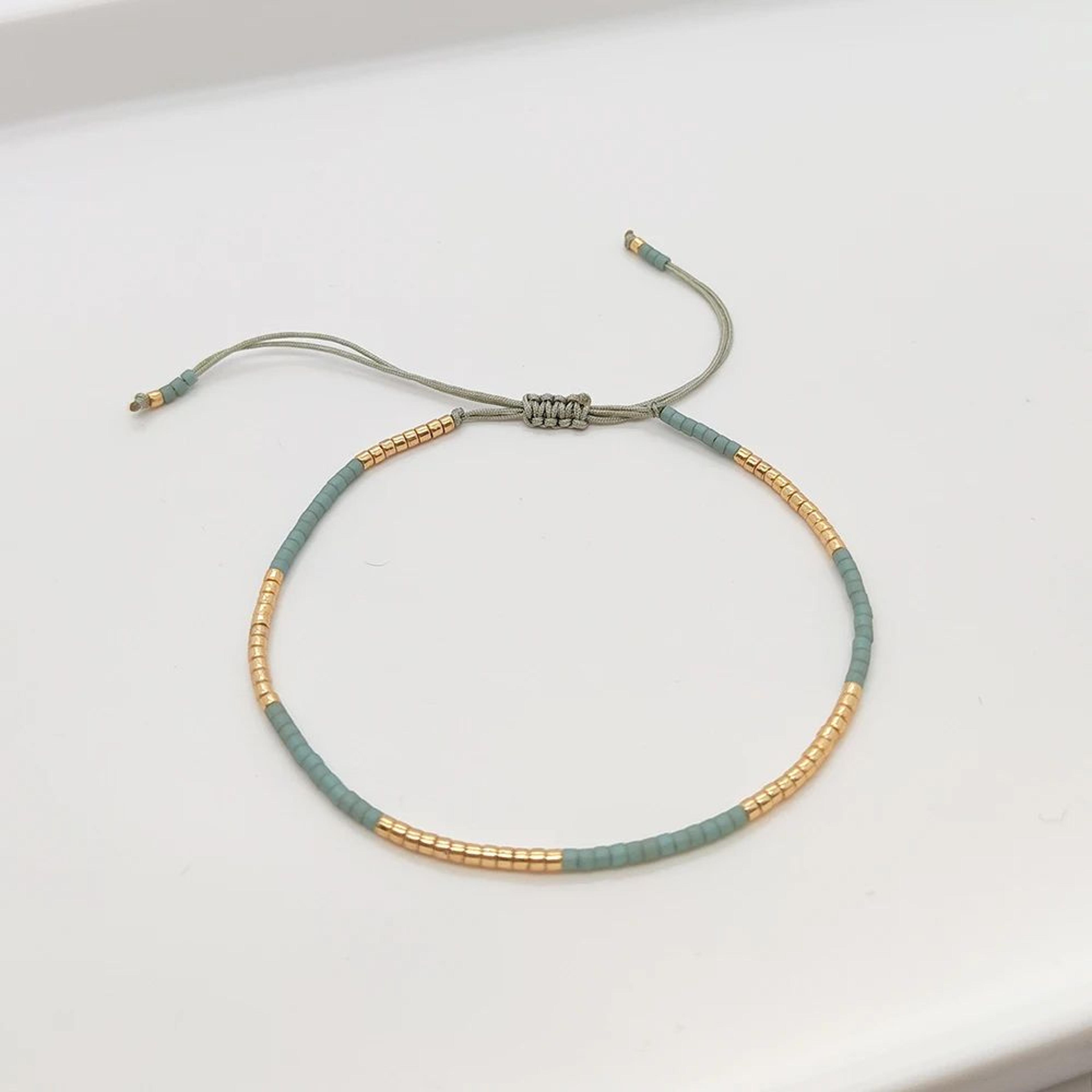 KKBEAD Handmade Miyuki Beaded Bracelet Adjustable Boho Jewelry For Women 4