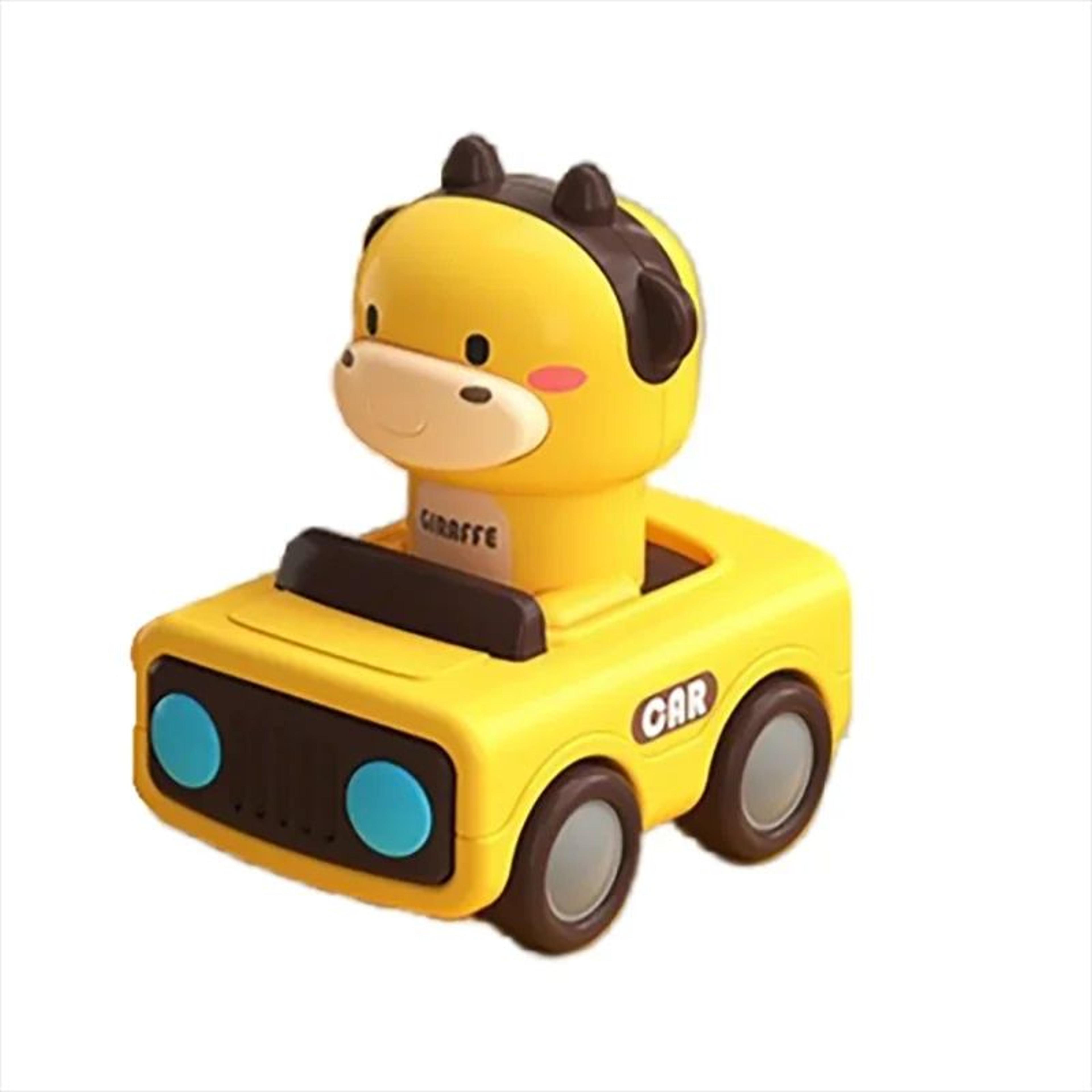 Press  Go Animal Racing Cars  Toddler Push Car Toy Set For Babies 13 8