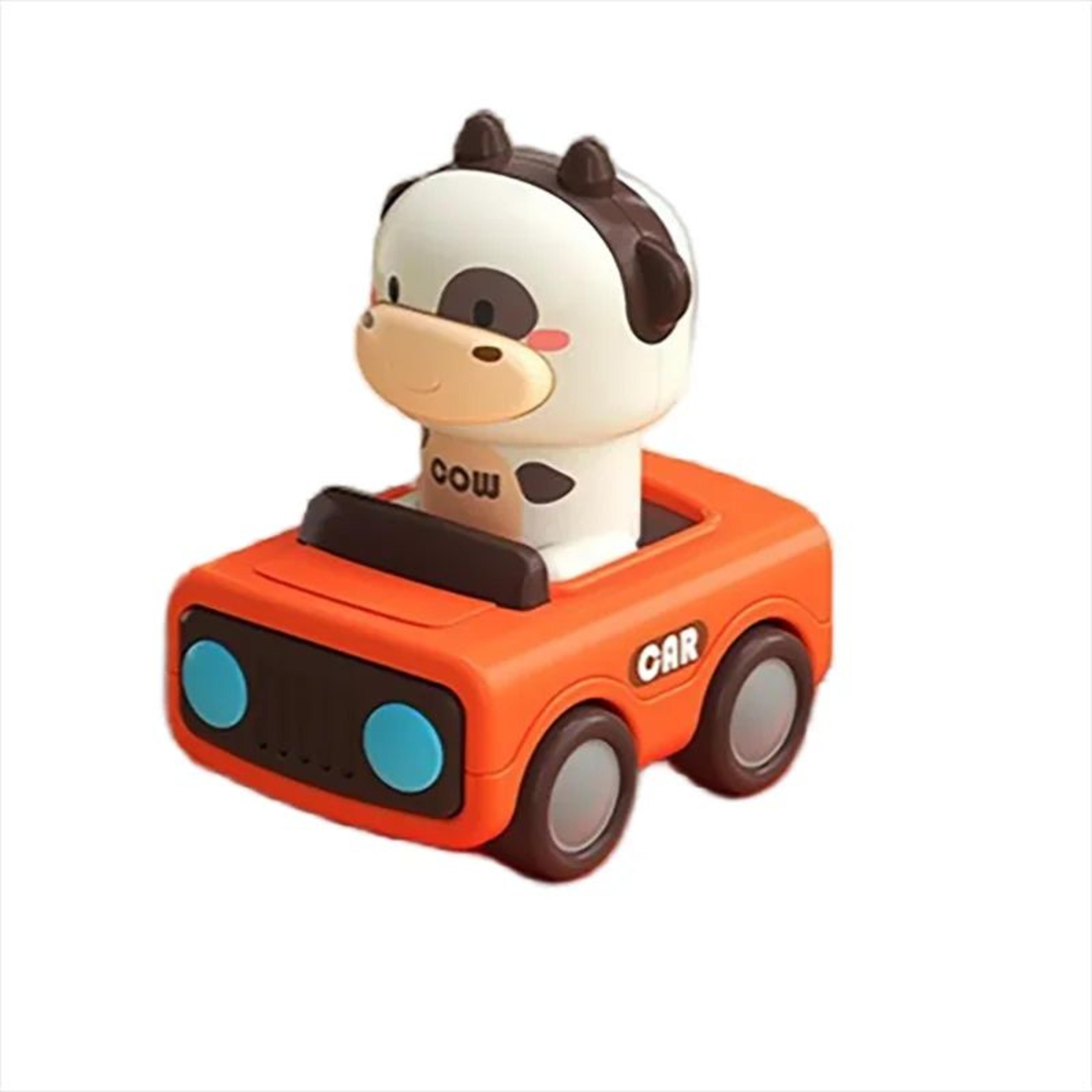 Press  Go Animal Racing Cars  Toddler Push Car Toy Set For Babies 13 7