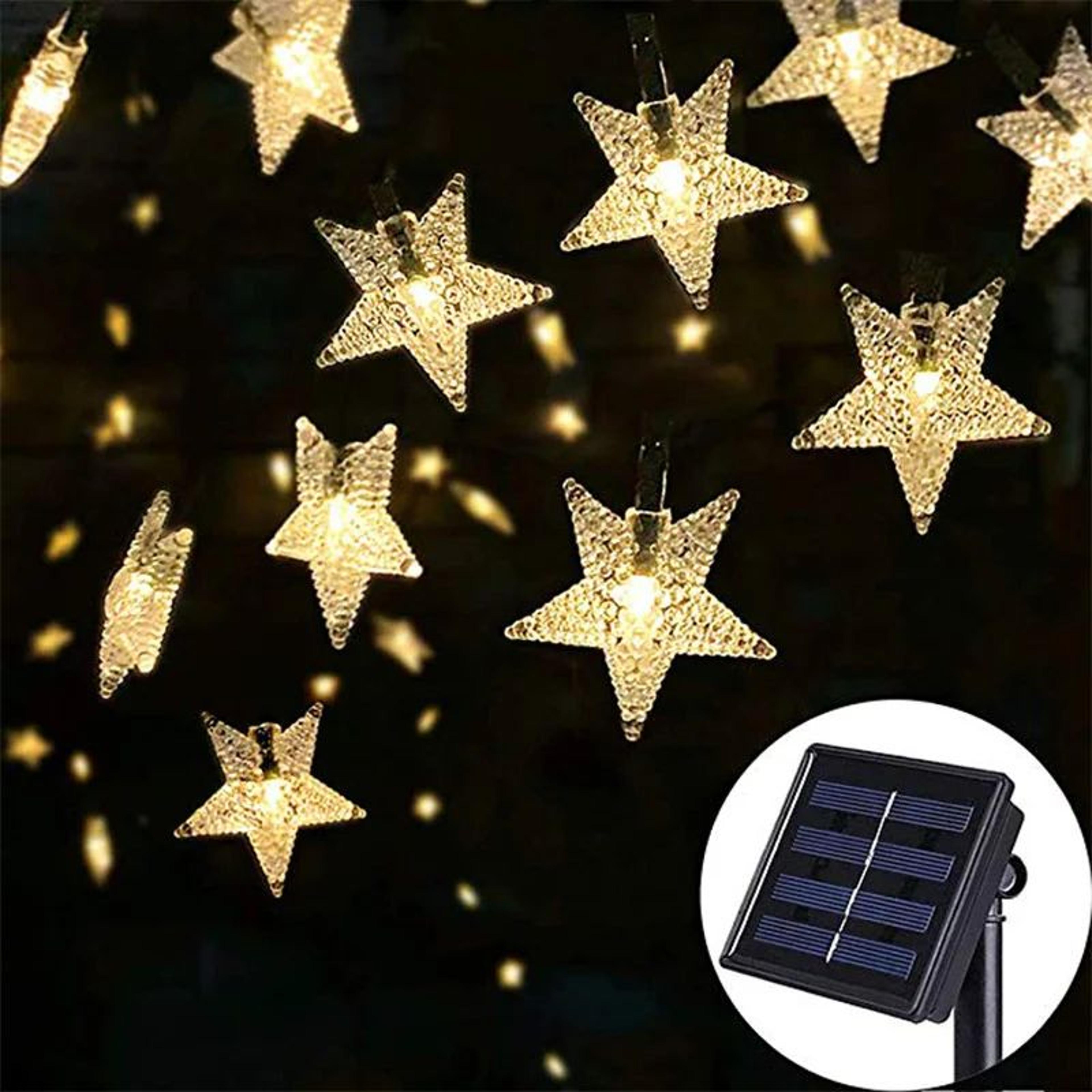 Solar Star String Lights Outdoor Waterproof 8Mode Fairy Lights 1