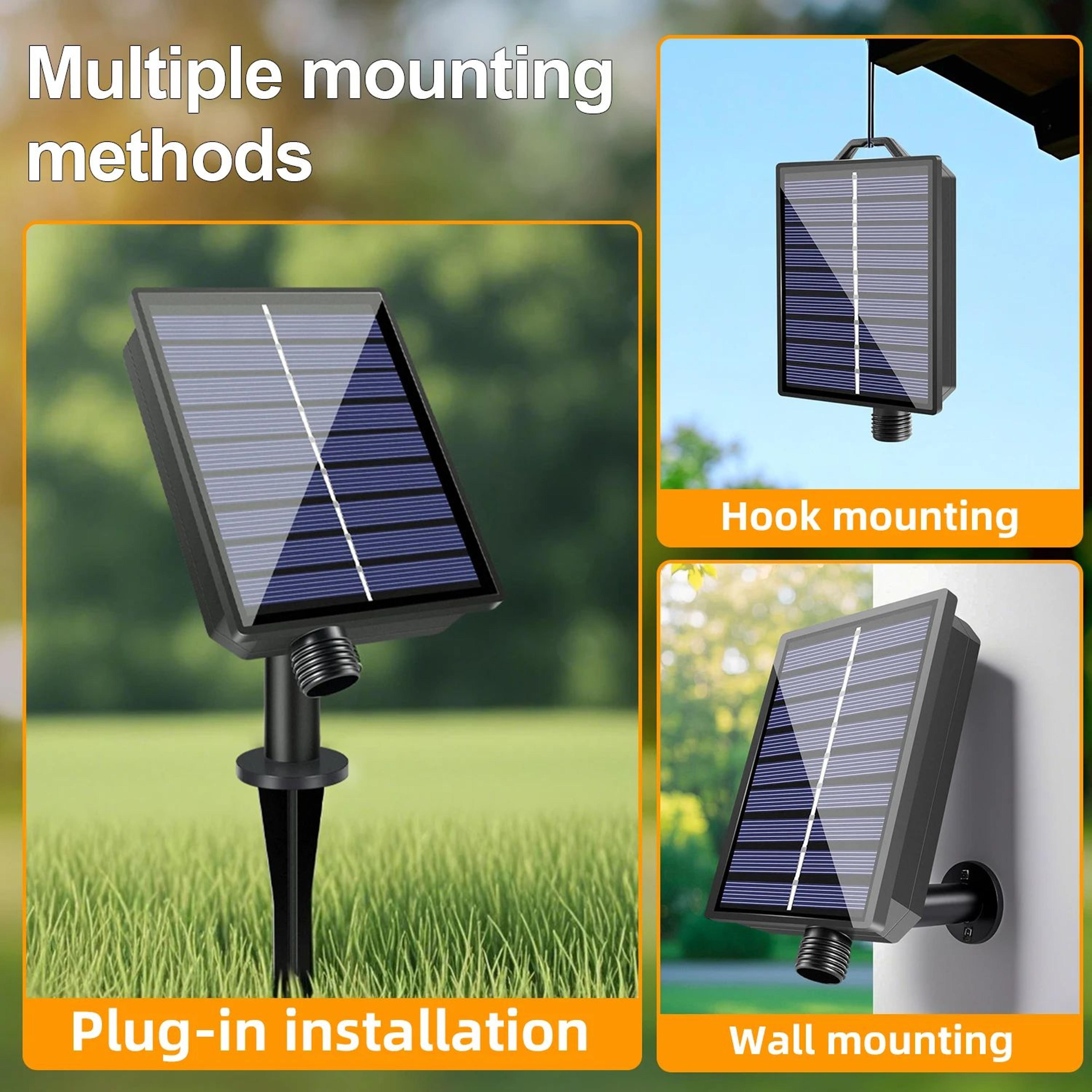 G40 Solar String Lights With Remote Control And 8 Lighting Modes 3