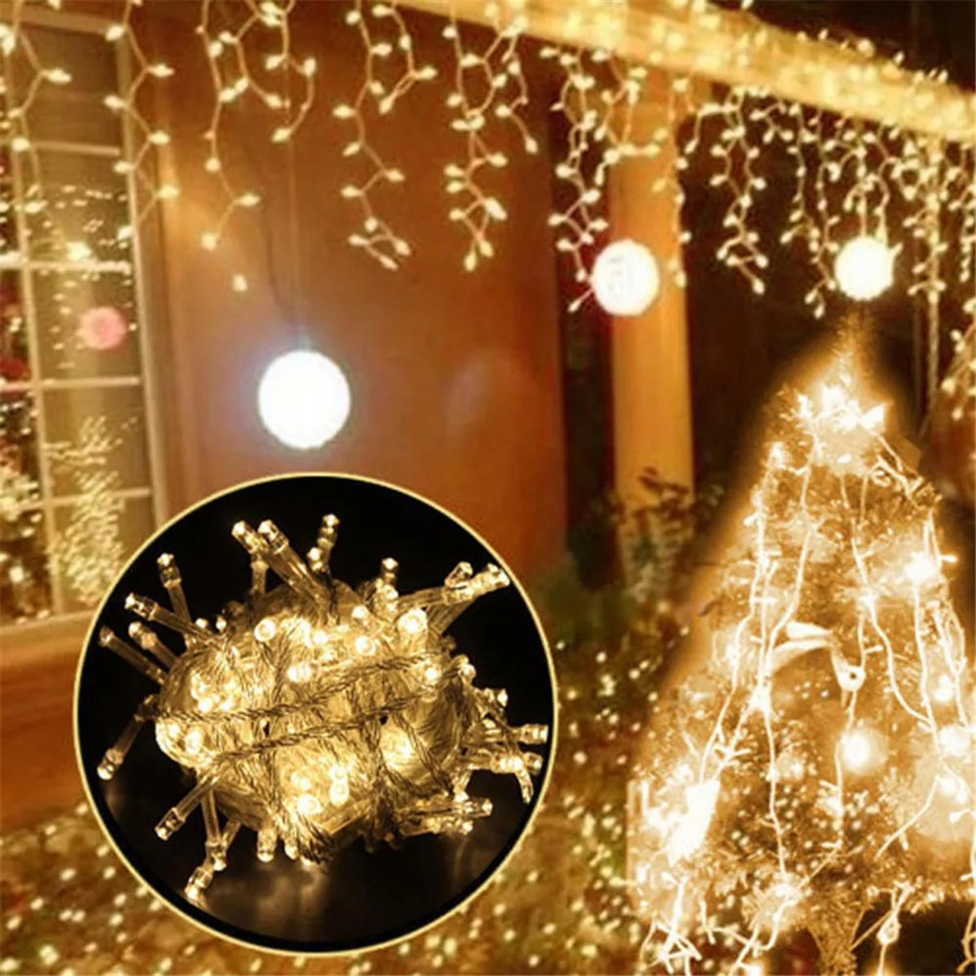 5M LED Waterfall Curtain String Lights With 8 Lighting Modes 2