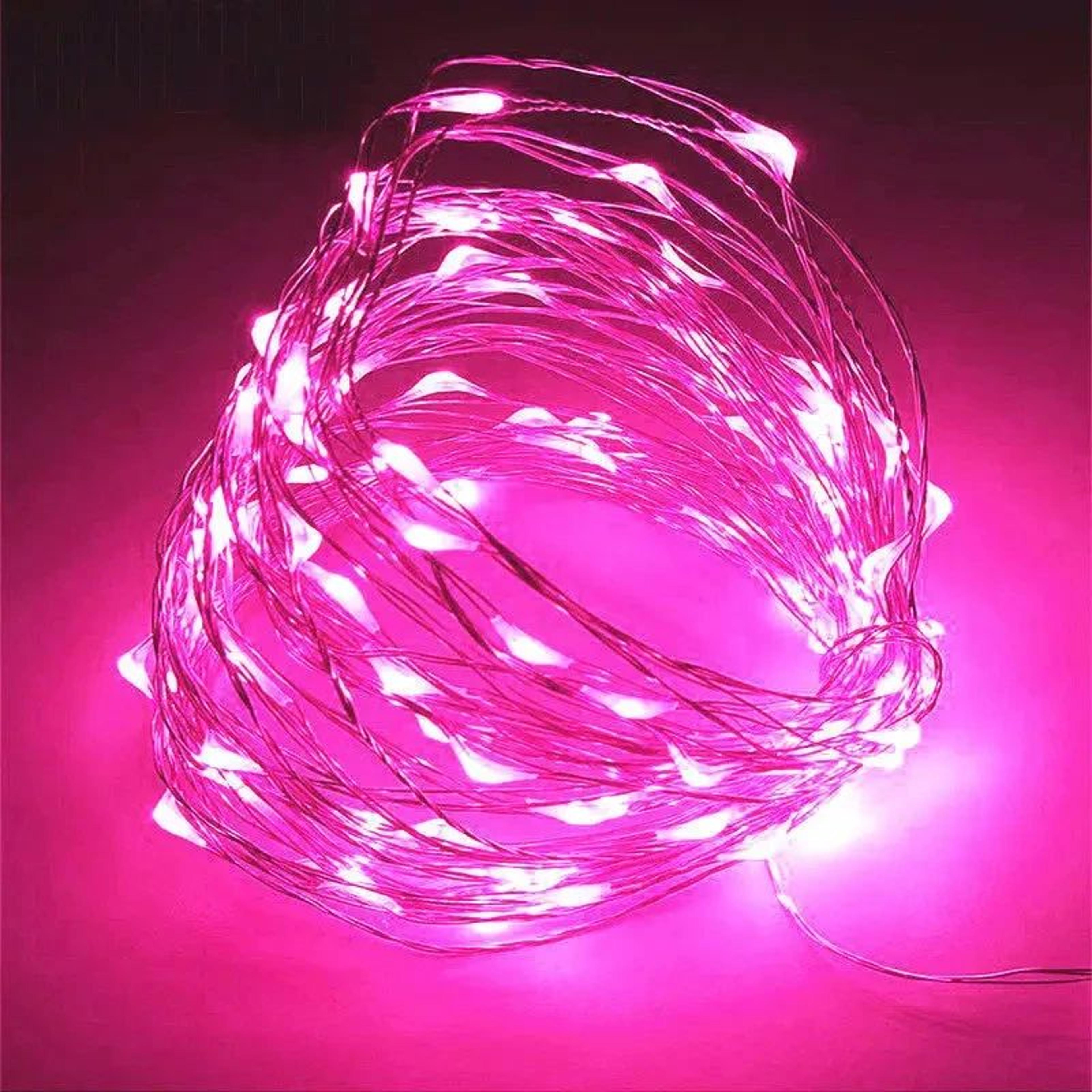 Battery Powered LED Copper Wire Fairy String Lights 1 Pack 12