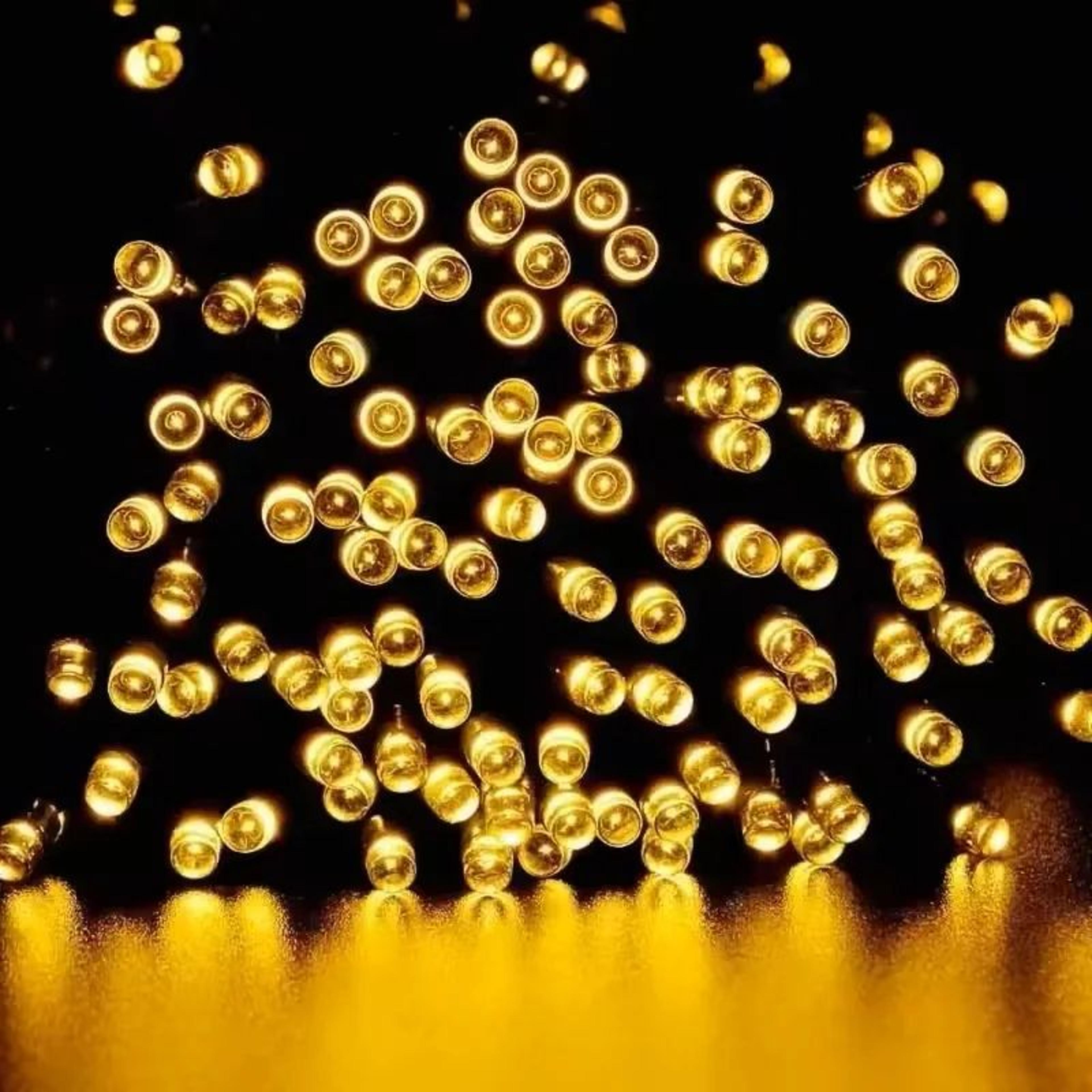 Large Panel Solar String Lights With Remote 8 Modes Waterproof Outdoor Fairy Lights 1