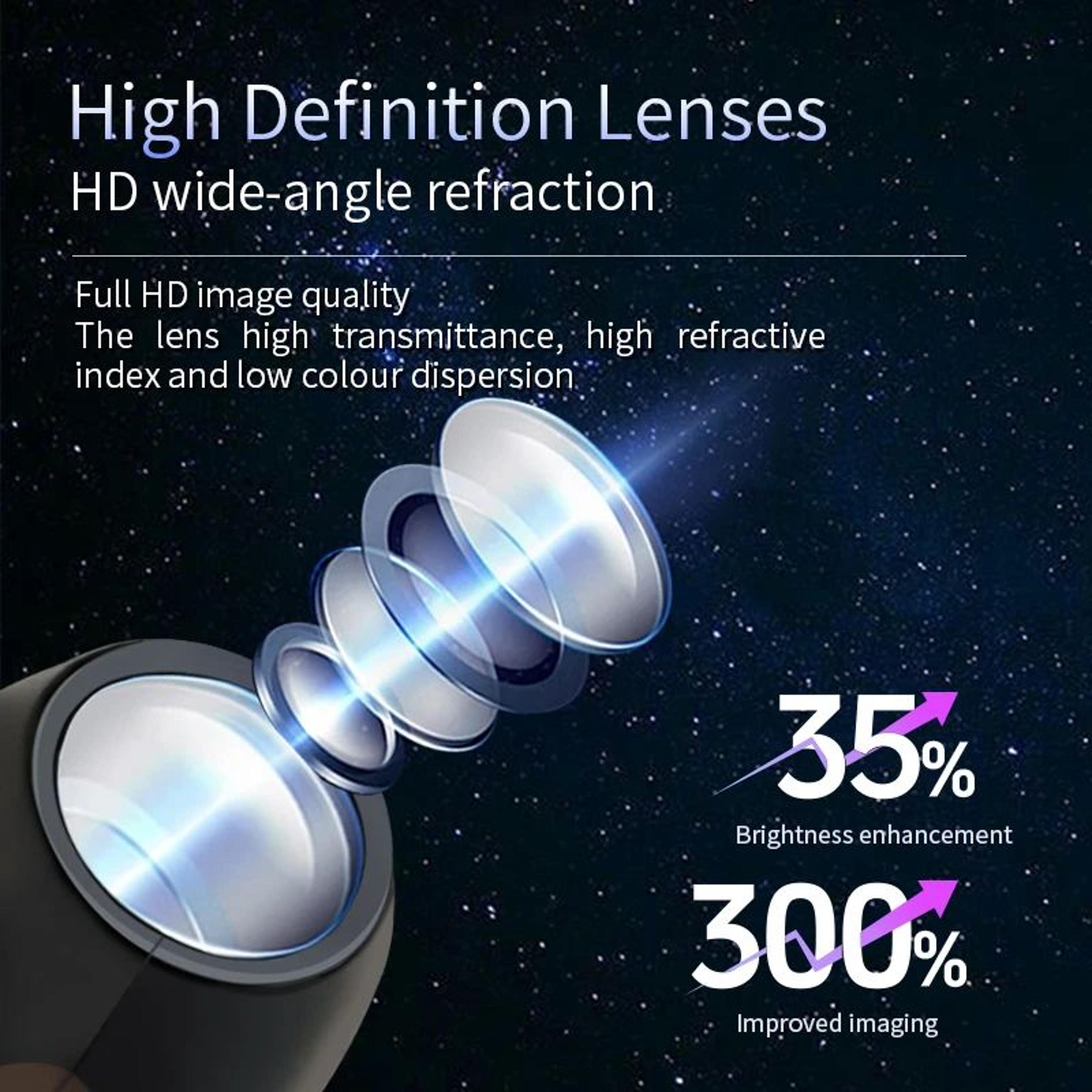 USB Christmas Projector Light With Switchable Santa And Reindeer Patterns 5
