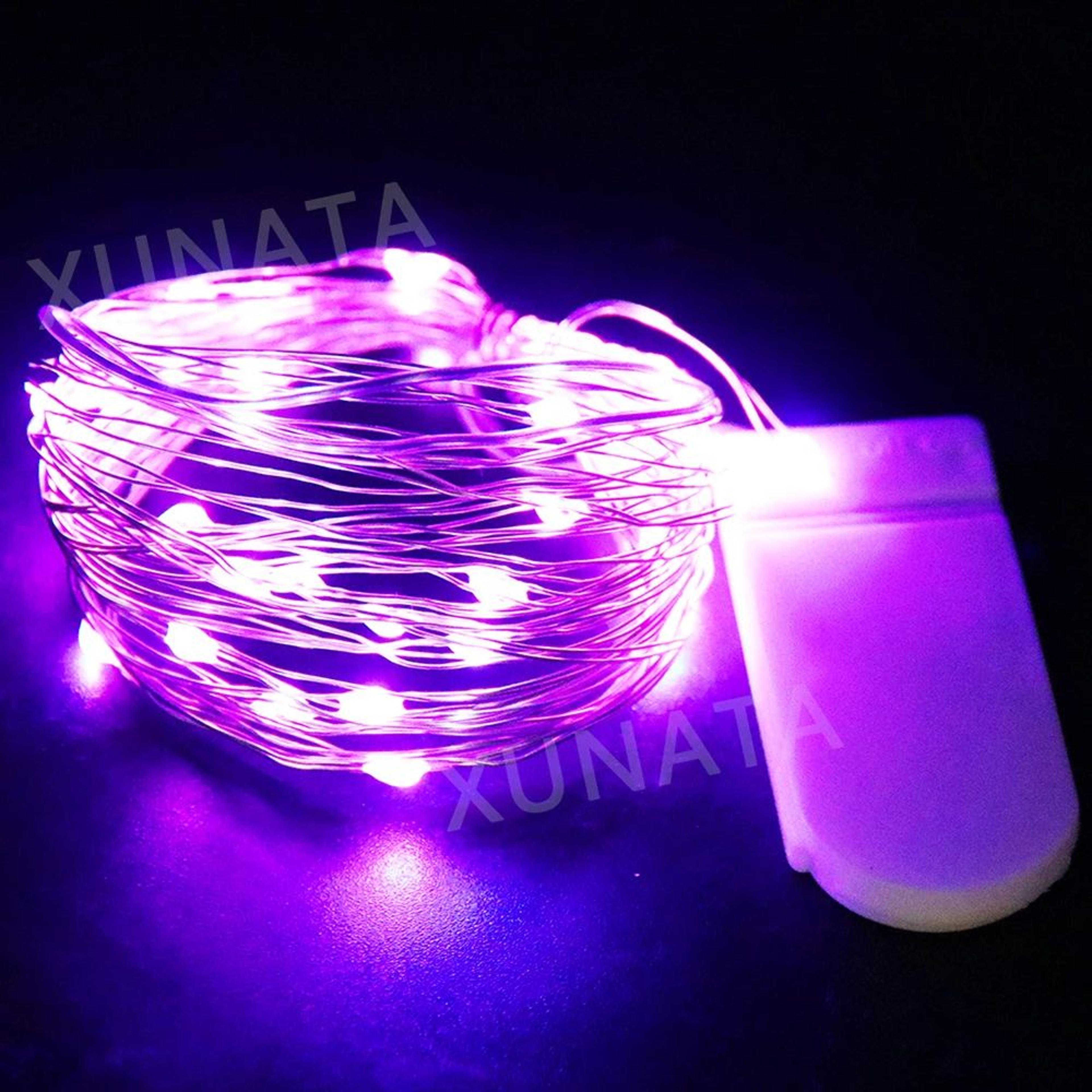 Battery Powered Copper Wire Fairy Lights Waterproof LED String Lights 1M 2M 4M 12