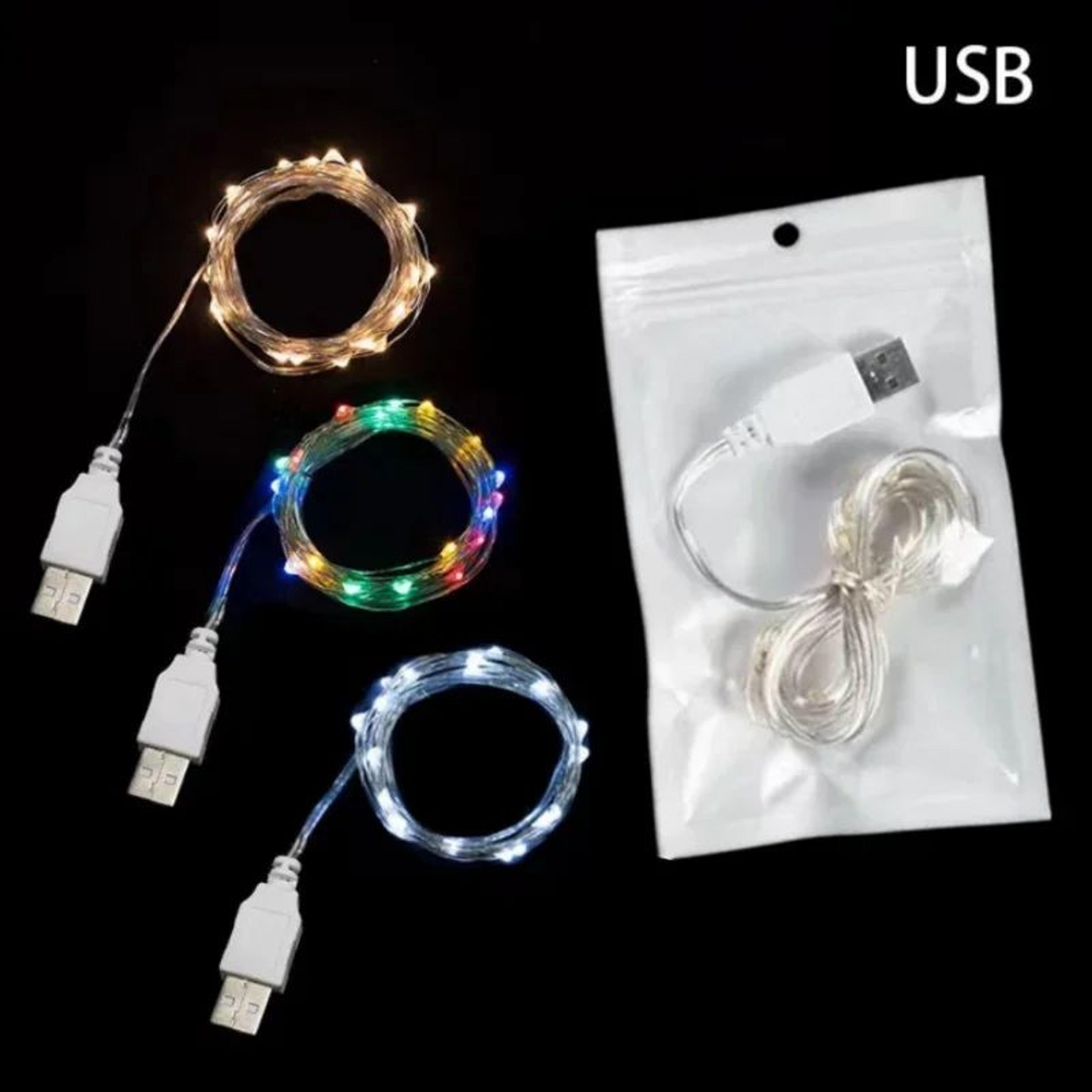 USB Copper Wire Fairy String Lights For Christmas Wedding And Party Decor 1